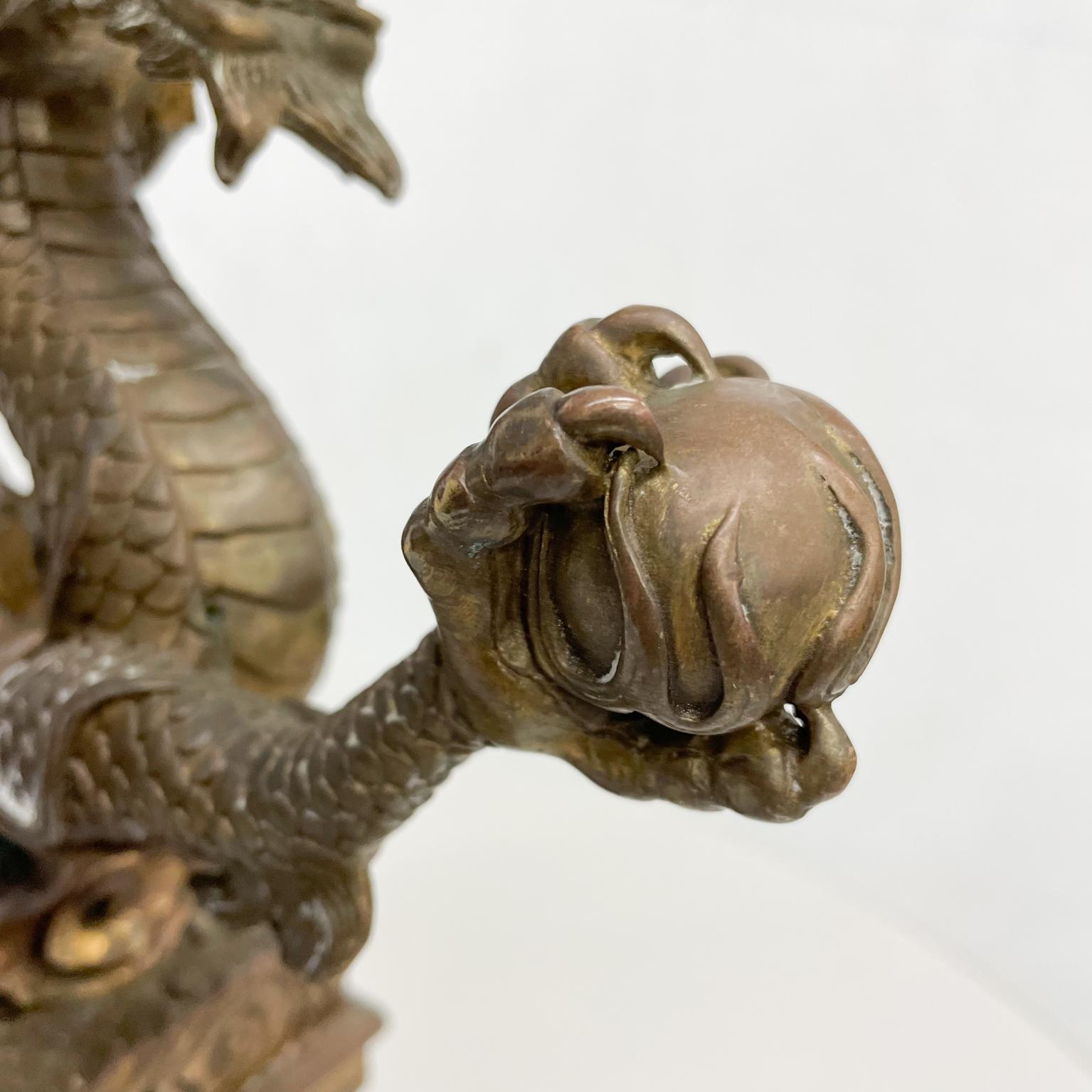 antique chinese dragon statue