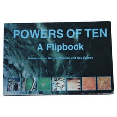 Retro Powers of Ten: A Flipbook, Charles and Ray Eames, Coffee Table Art Book