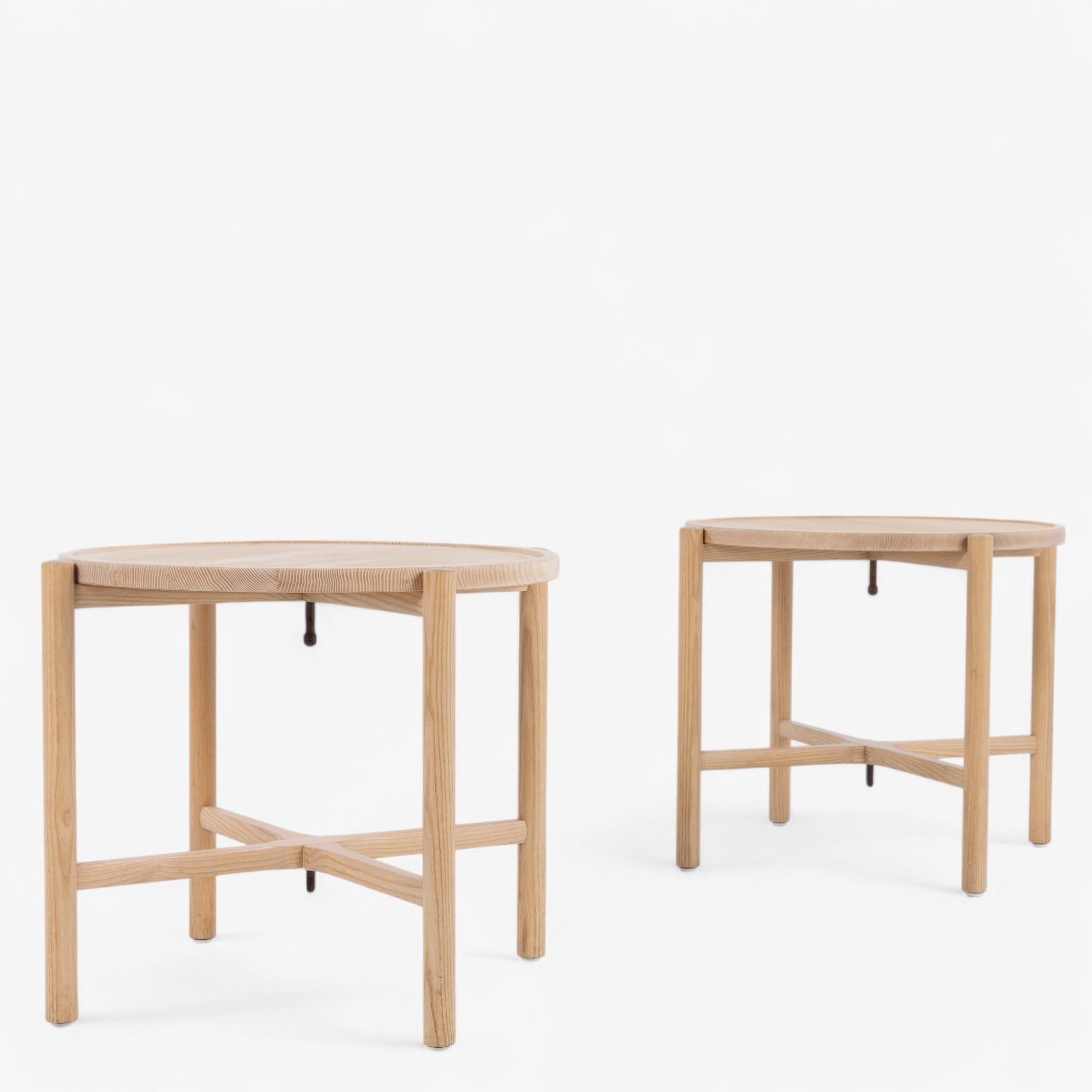 Ash PP 35 - Side table in ash by Hans J. Wegner For Sale