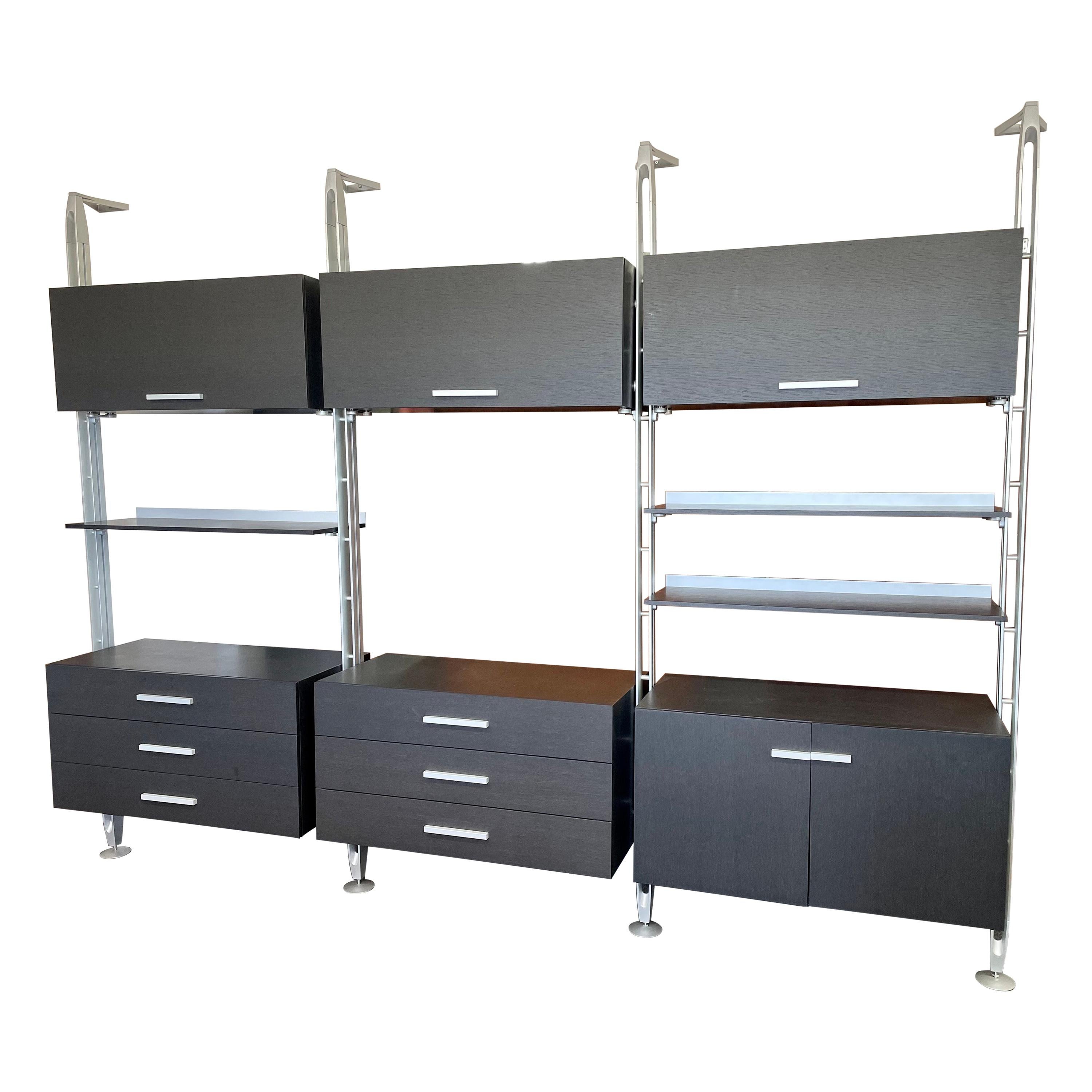 P&P 900 Modular Wall Mounted Storage System by Michel Ducaroy for Line Roset For Sale