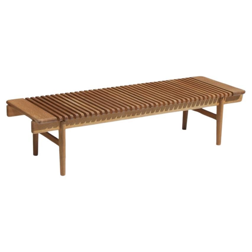 PP JH 589 wooden bench - coffee table by Hans J Wegner for PP Møbler (Hansen)
