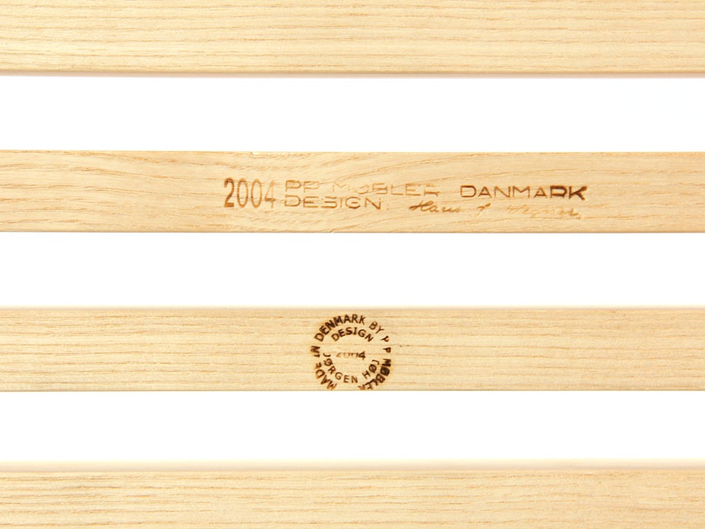 Danish PP589 Bar Bench by Hans J. Wegner for PP Møbler in Ash