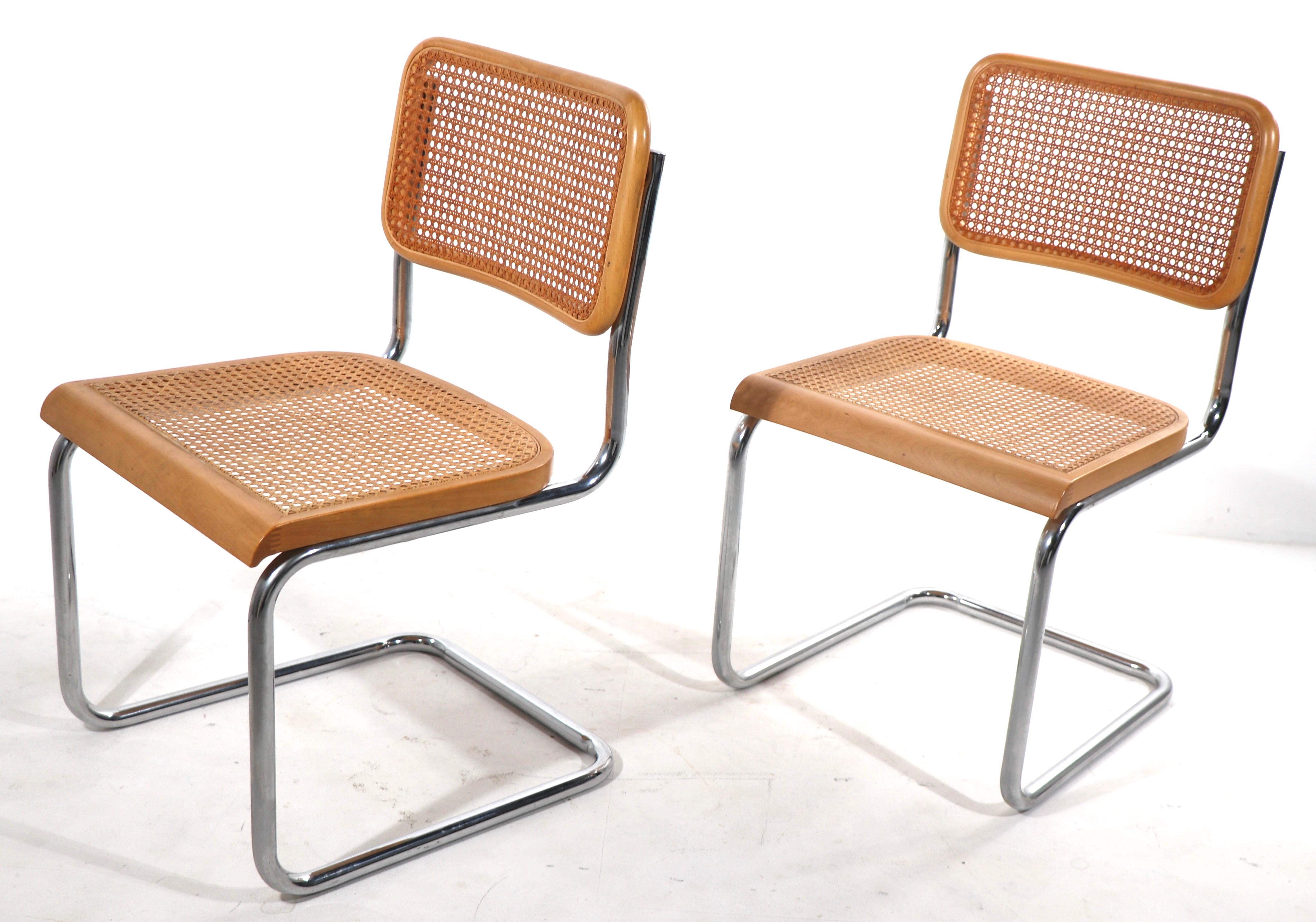marcel breuer dining chairs