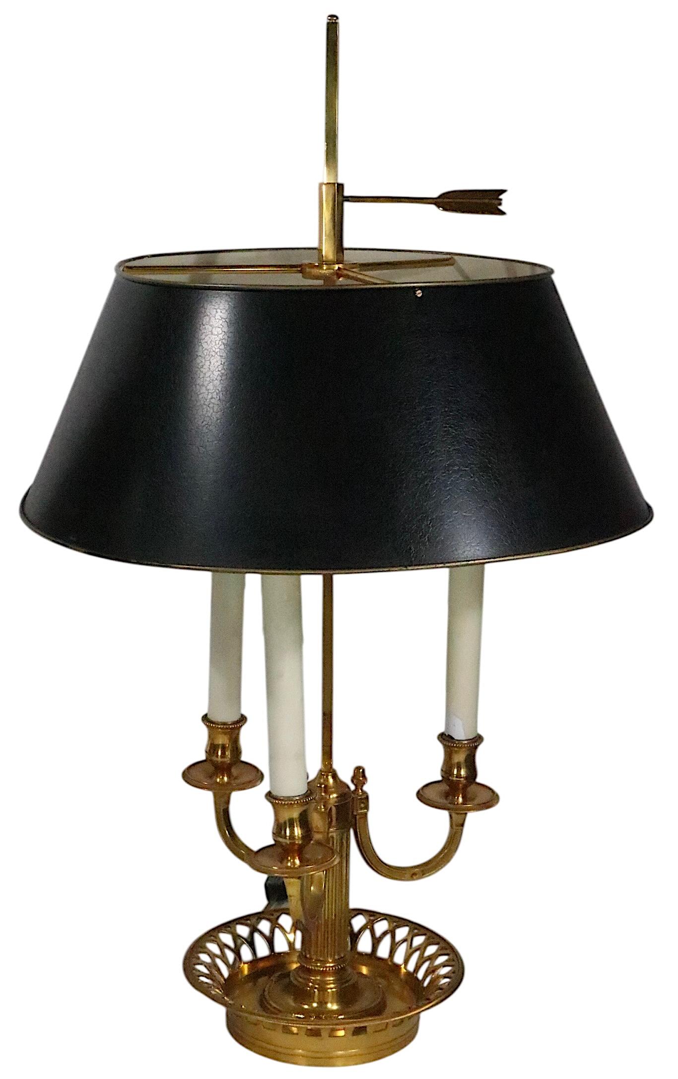 Pr. 20 C.  Lámparas de sobremesa francesas Bouillotte de estilo victoriano en venta 3
