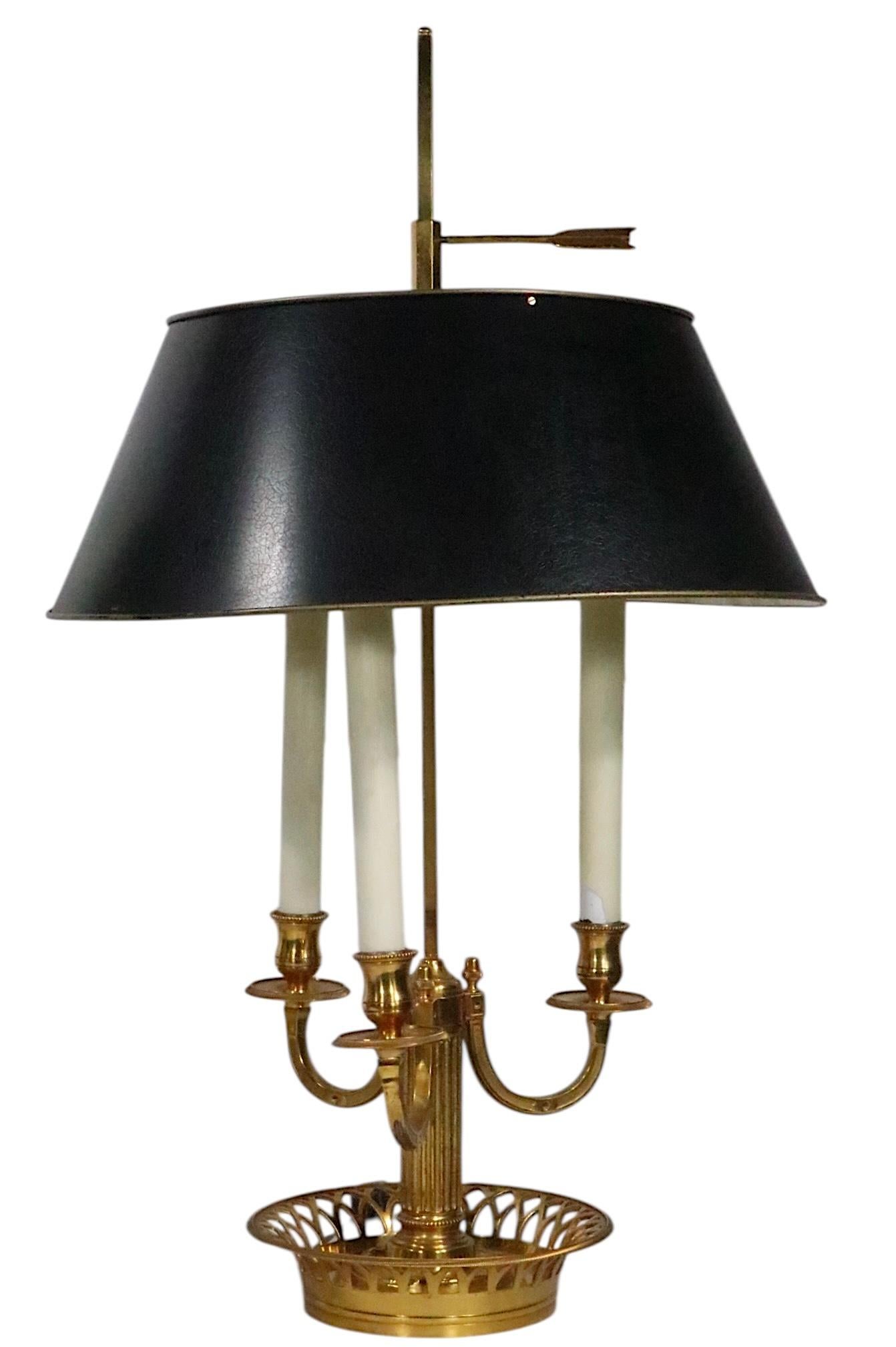Pr. 20 C.  Lámparas de sobremesa francesas Bouillotte de estilo victoriano en venta 6