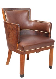 Pr.  Art Deco  RMS Caronia Ocean Liner Chairs from estate of Jackie Rogers 1940s