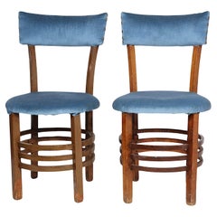 Pr. Art Deco Secessionist Cafe Bistro Dining Chairs