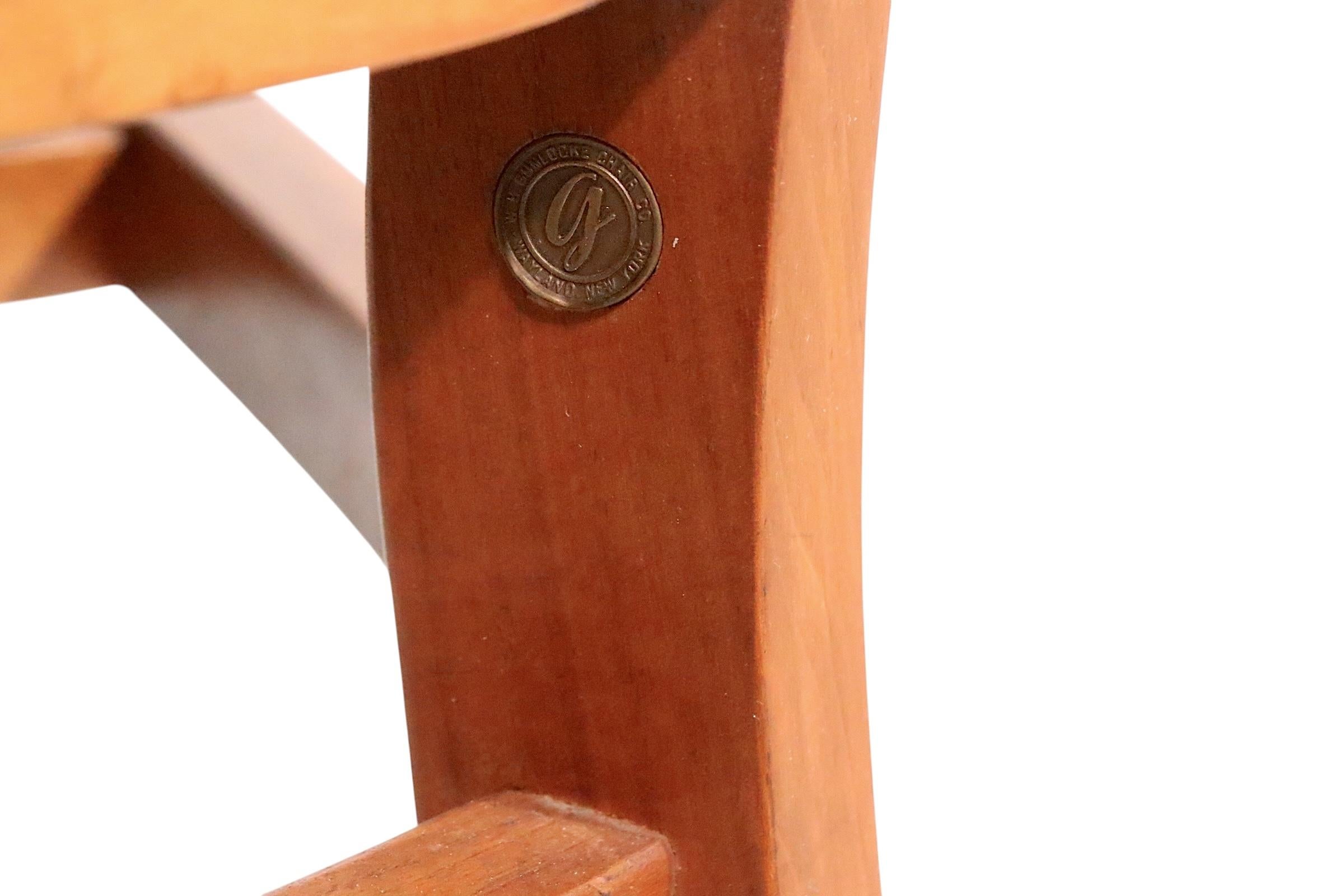 Pr. Sedie in stile Giuria della Banca d'Inghilterra di Gunlocke in vendita 3