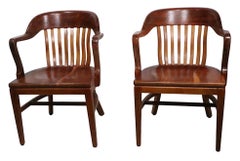 Pr. Sillas estilo Jurado del Banco de Inglaterra por Gunlocke