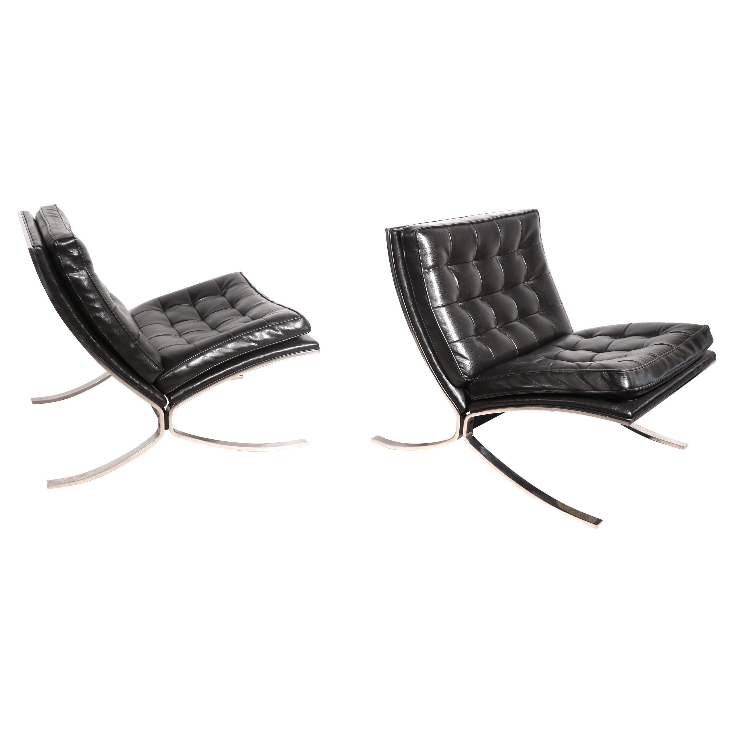 Pr. Barcelona Style Chairs by Kipp Stewart for Drexel