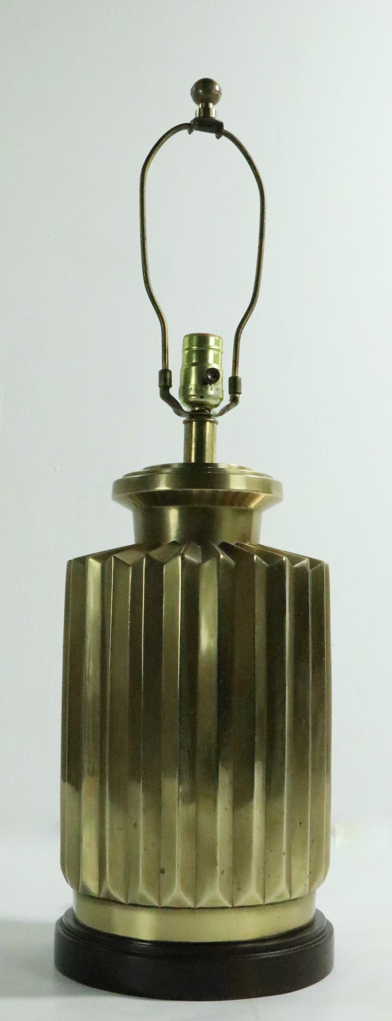 frederick cooper brass table lamps