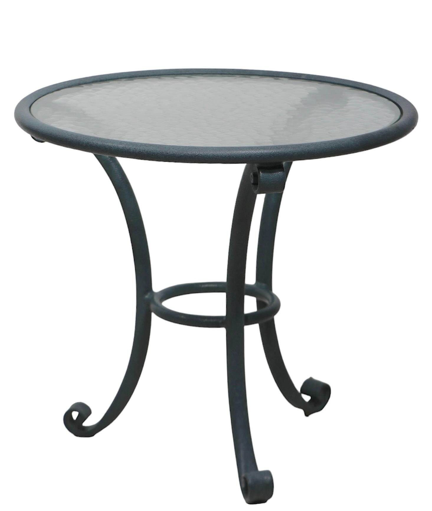 Pr. Brown Jordan Florentine  Garden Patio Poolside Tables 6