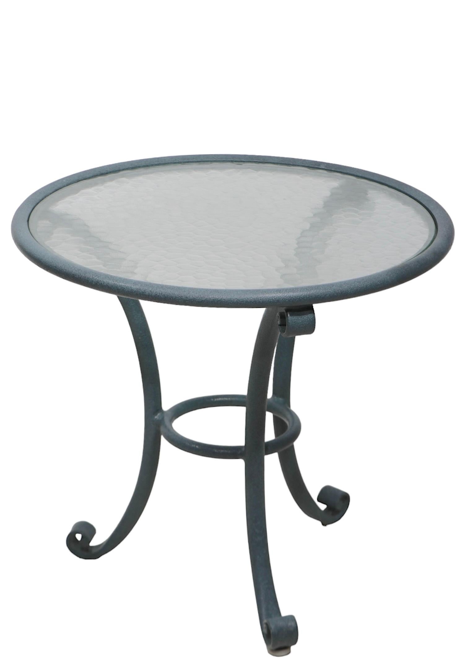 Pr. Brown Jordan Florentine  Garden Patio Poolside Tables 8