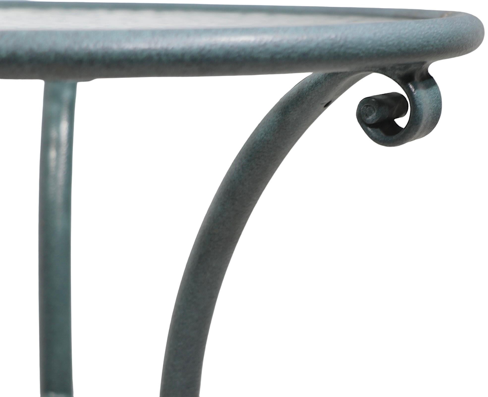 Pr. Brown Jordan Florentine  Garden Patio Poolside Tables 1