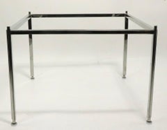 Pr. Chrome and Glass Tables by Atelier International AI