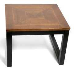 Pr Cube Style Side Tables Att. to Wormley for Dunbar