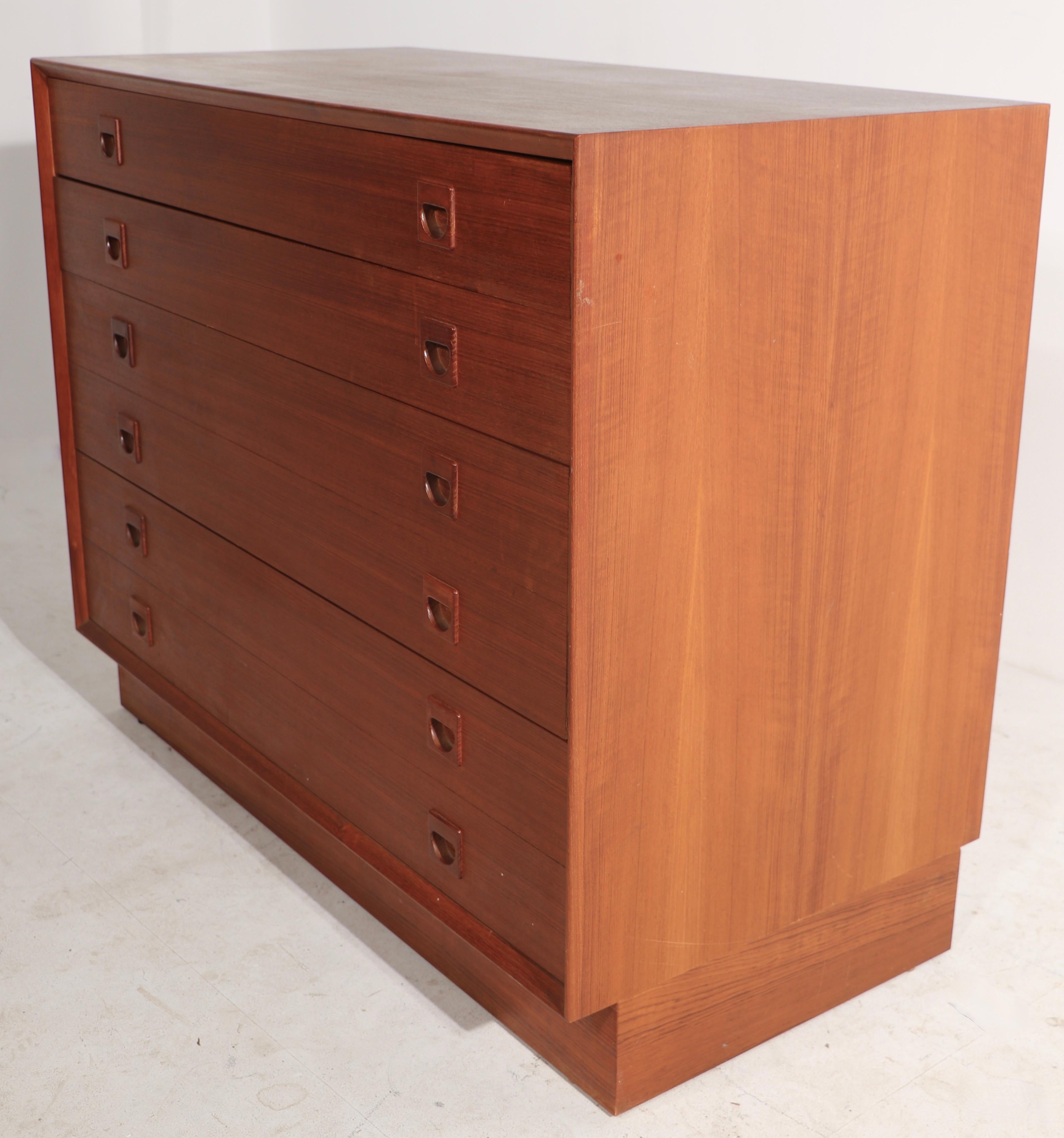 English Pr. Danish Mid-Century Modern Style Dressers Att. to G Plan  For Sale