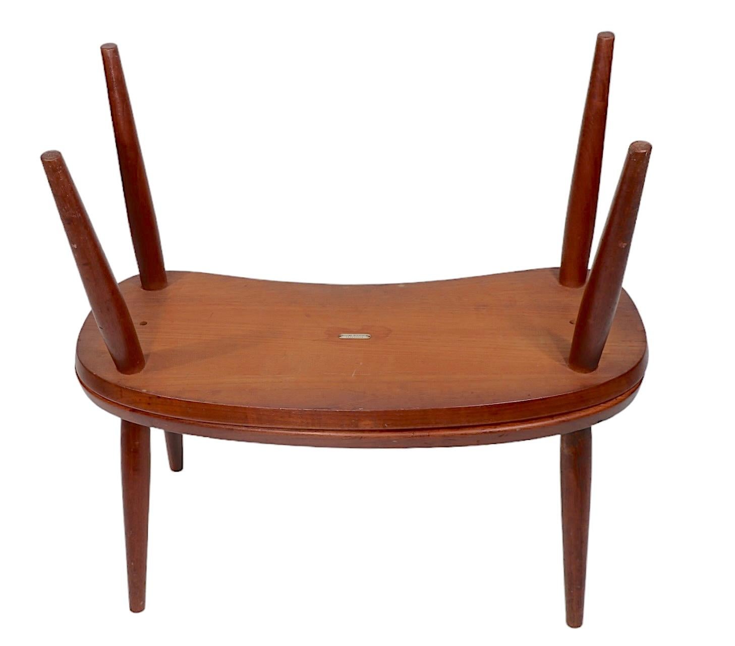 Pr. Danish Mid Century Modern Tables Made by Illum Bolighus att. to Josef Frank  For Sale 4
