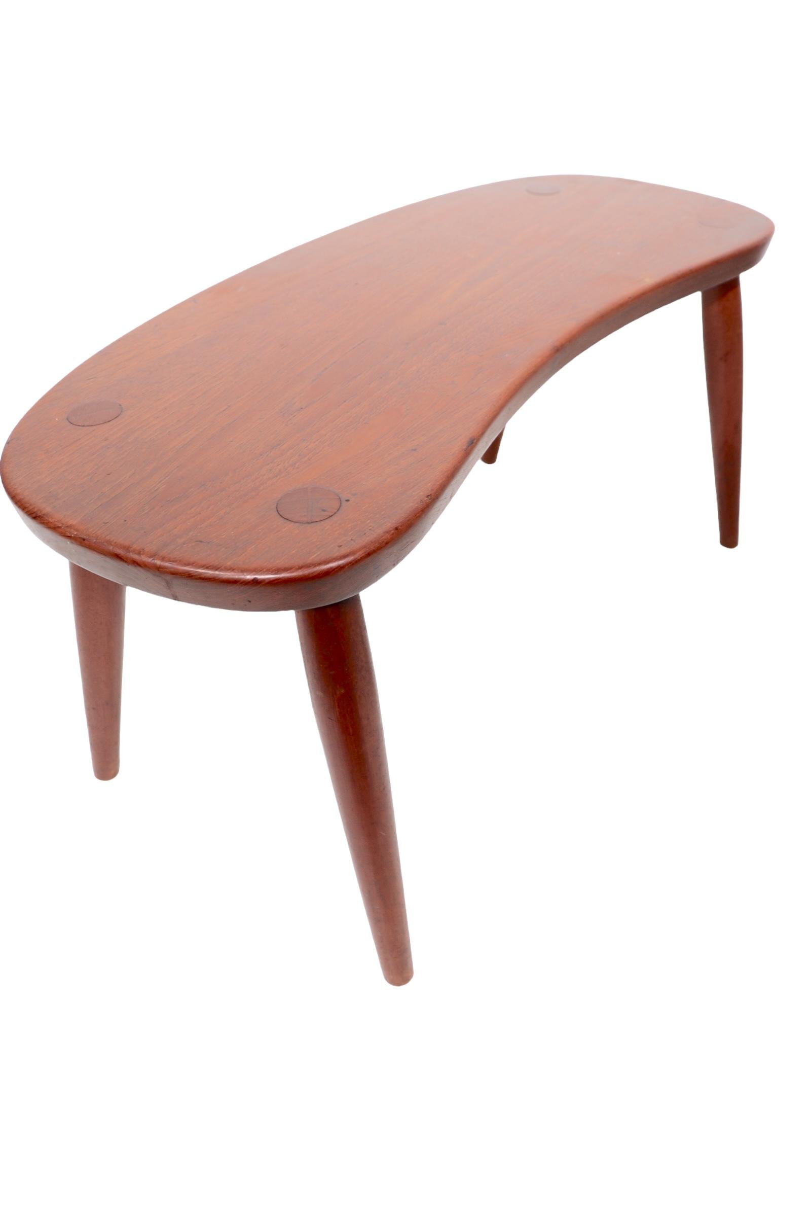 Pr. Danish Mid Century Modern Tables Made by Illum Bolighus att. to Josef Frank  For Sale 3