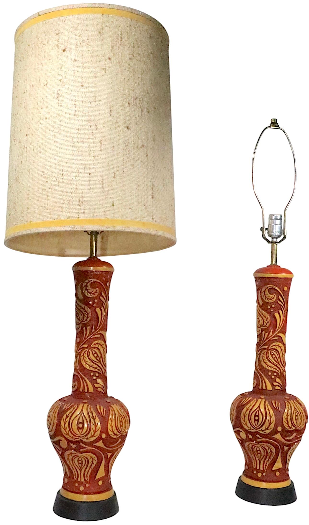 Pr. Lampes de table décoratives en vente 1