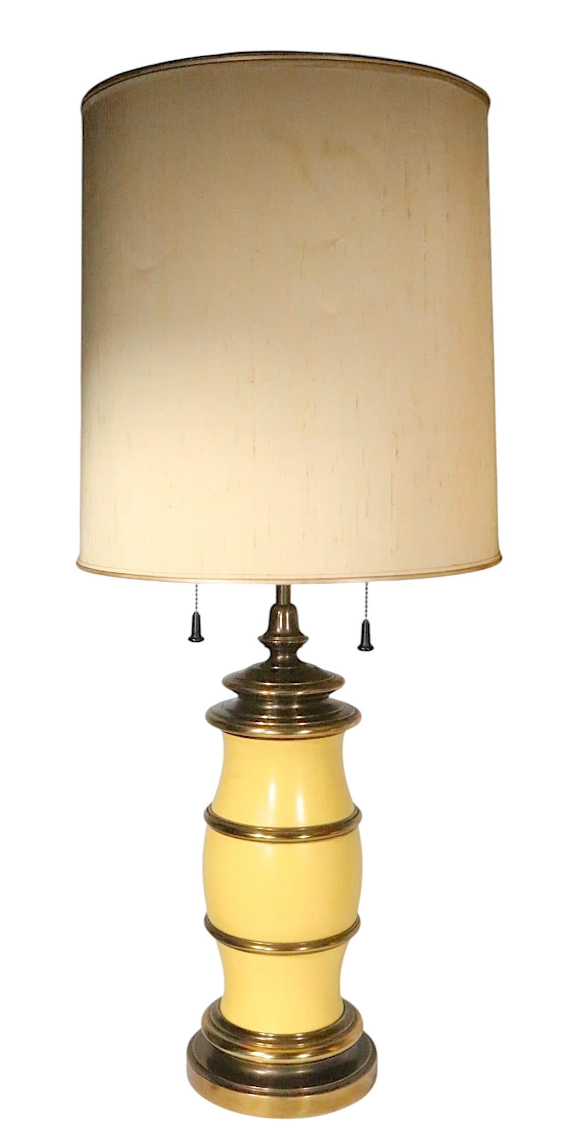 Pr. Dekorativ  Tischlampen aus Kunstbambus von Stiffel um 1970 im Angebot 5