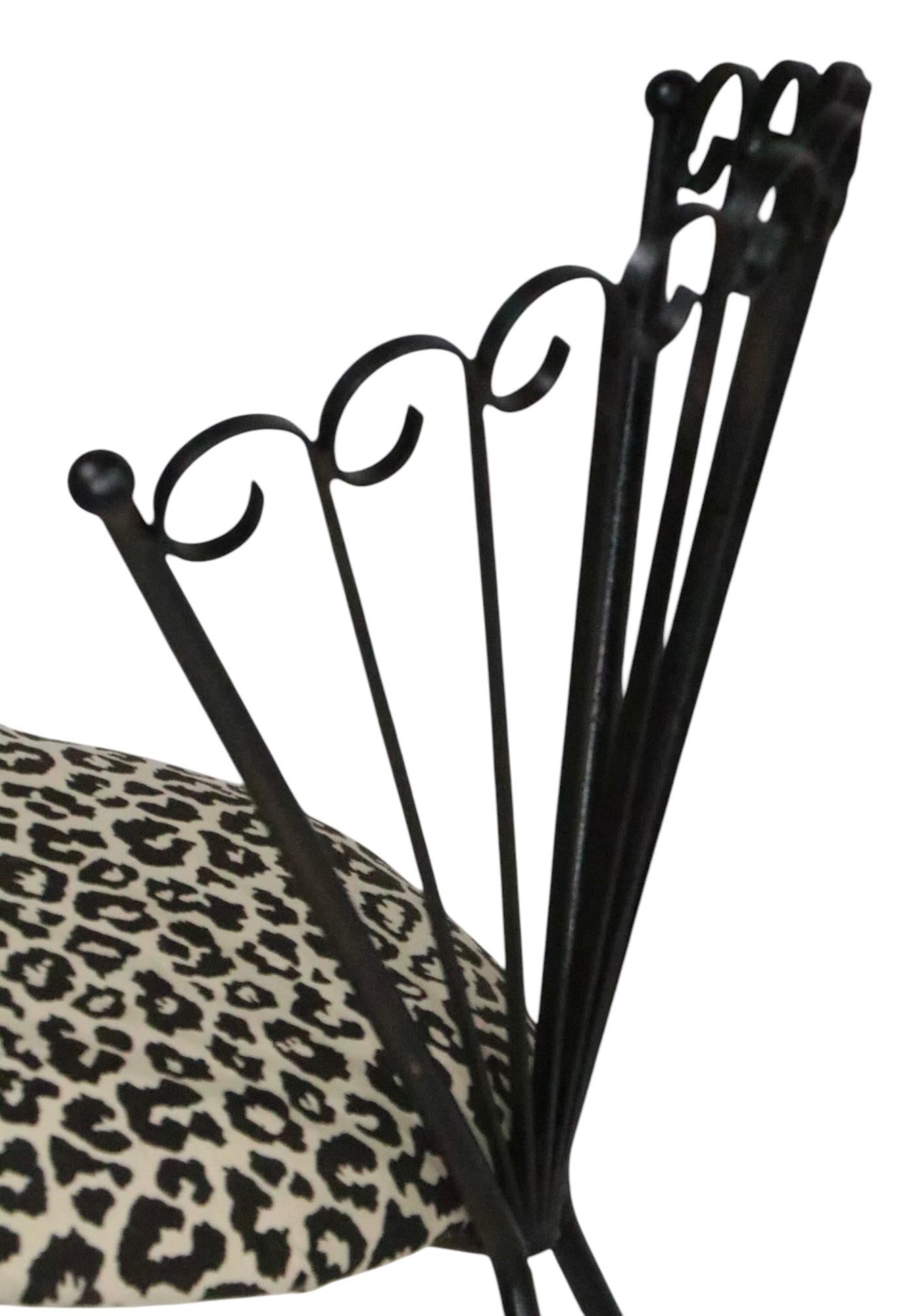 Pr. Chaises d'appoint décoratives de style Granada du milieu du siècle dernier attribuées à Arthur Umanoff en vente 5