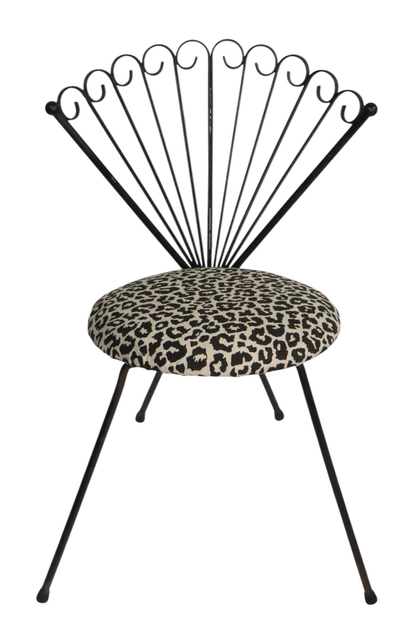 Pr. Chaises d'appoint décoratives de style Granada du milieu du siècle dernier attribuées à Arthur Umanoff en vente 6