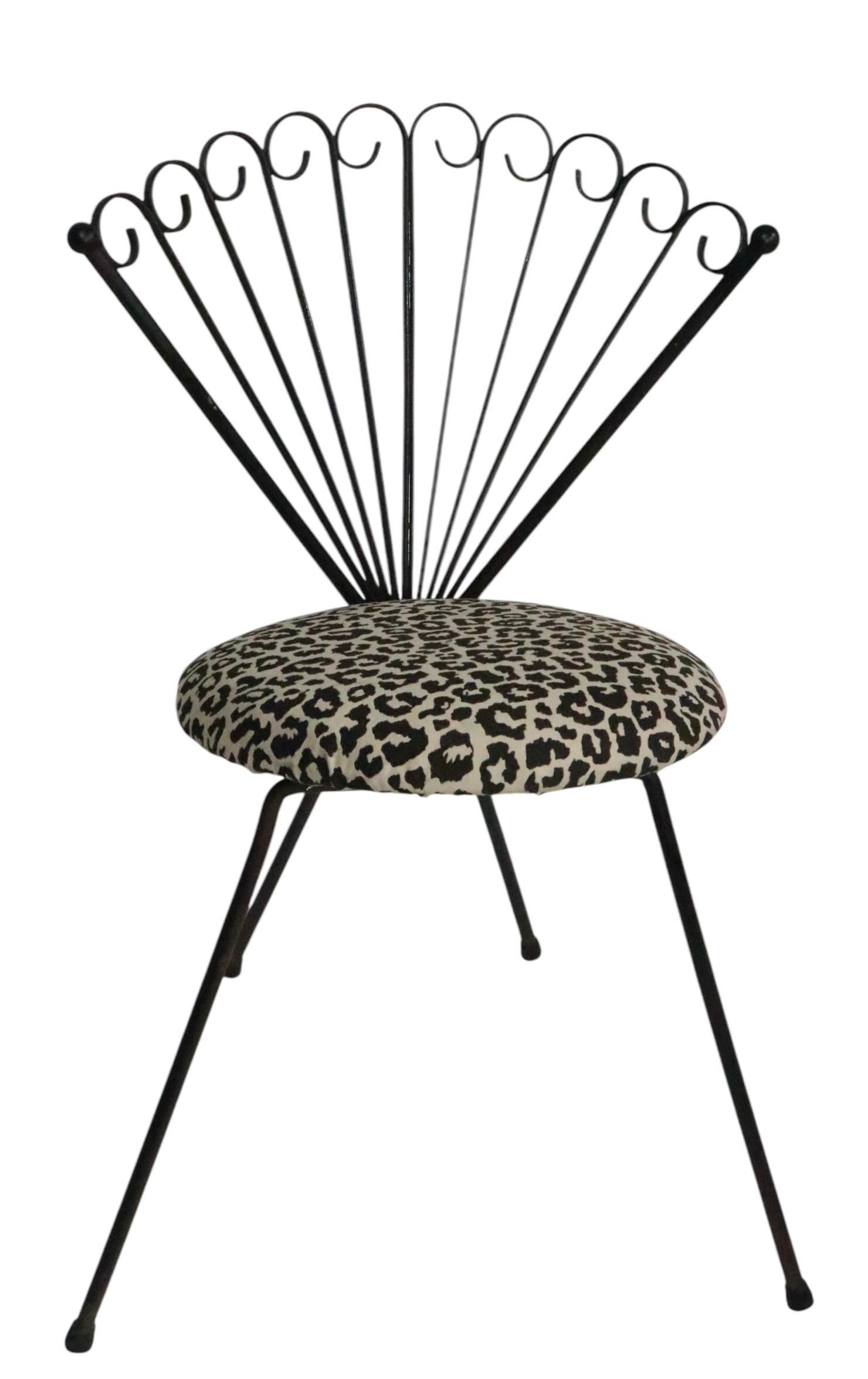 Pr. Chaises d'appoint décoratives de style Granada du milieu du siècle dernier attribuées à Arthur Umanoff en vente 8