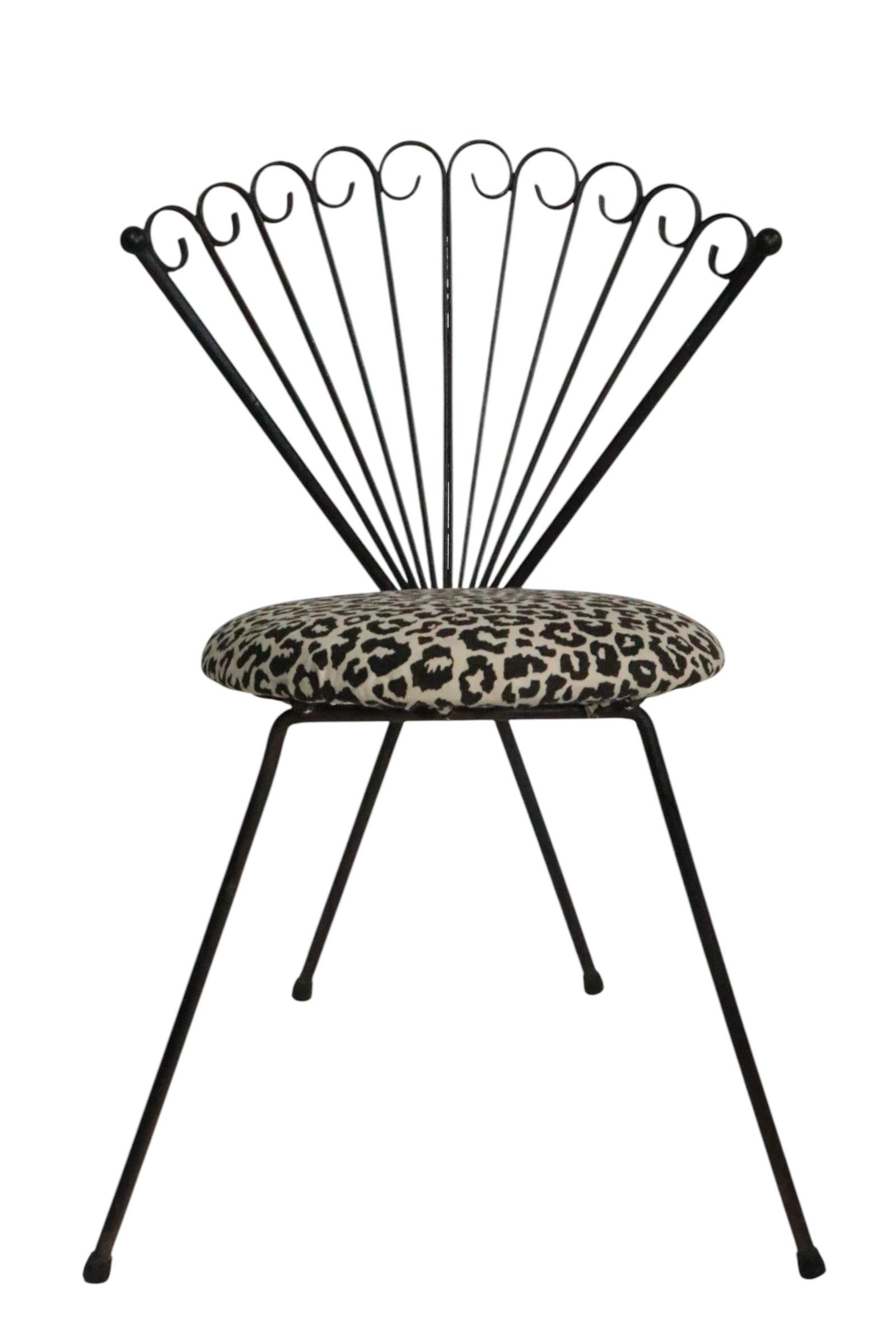 Pr. Chaises d'appoint décoratives de style Granada du milieu du siècle dernier attribuées à Arthur Umanoff en vente 11