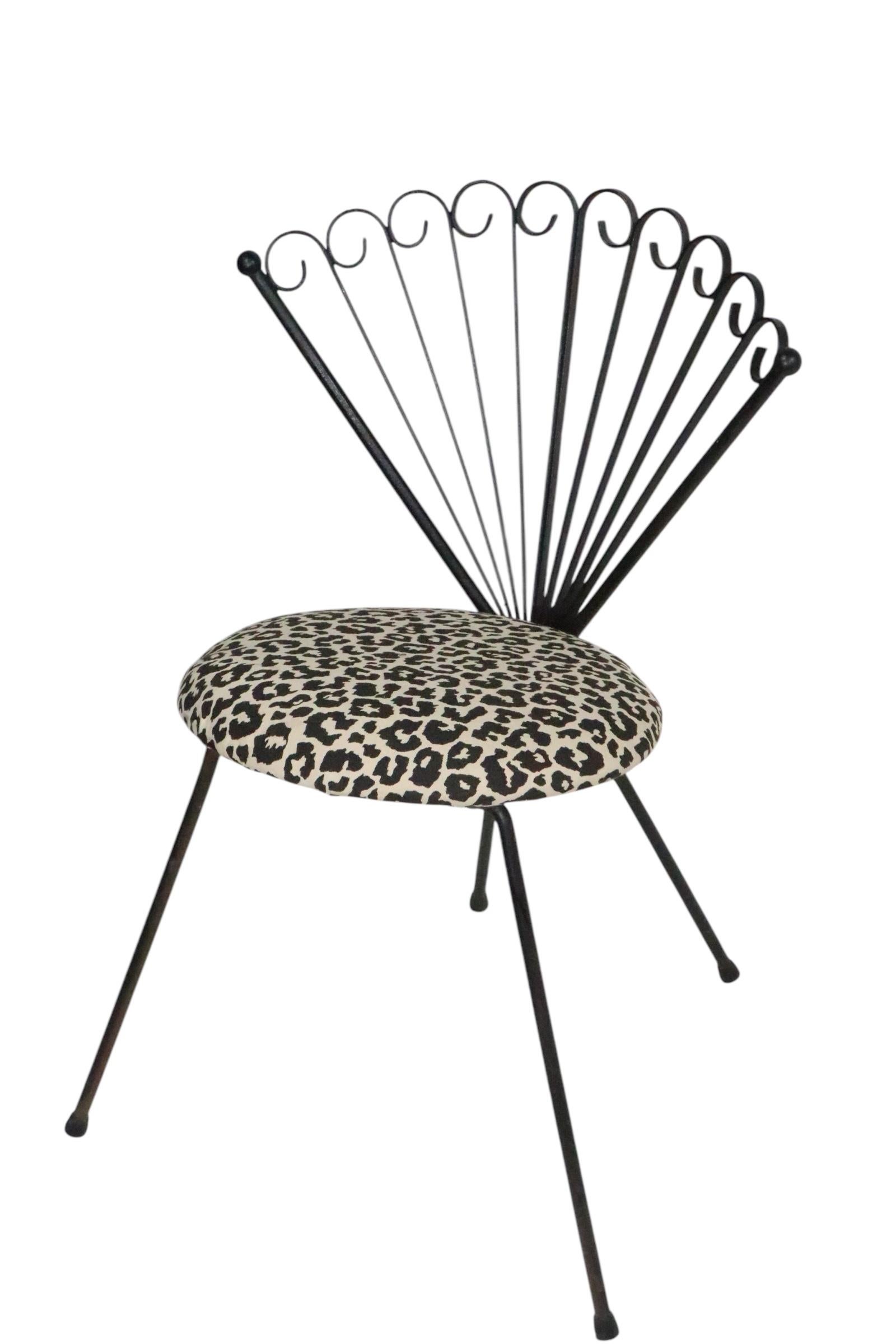 Pr. Chaises d'appoint décoratives de style Granada du milieu du siècle dernier attribuées à Arthur Umanoff en vente 12