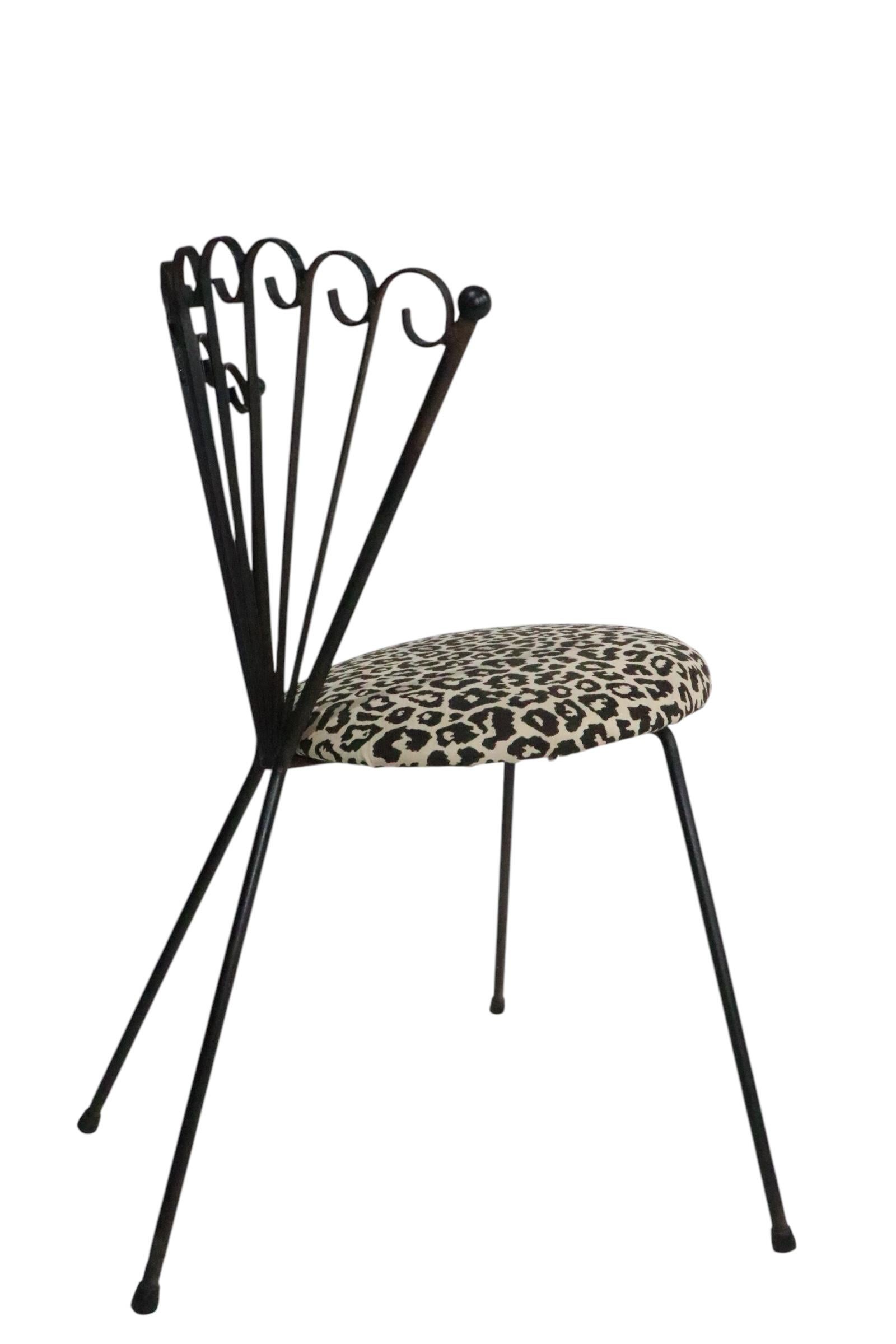 Pr. Chaises d'appoint décoratives de style Granada du milieu du siècle dernier attribuées à Arthur Umanoff en vente 13