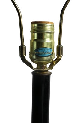Pr. Decorative Metal Table Lamps Ca. 1970’s