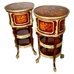 Pr French 19th-20th Century Ormolu Mounted Side-Tables Zwiener-Jansen Successeur