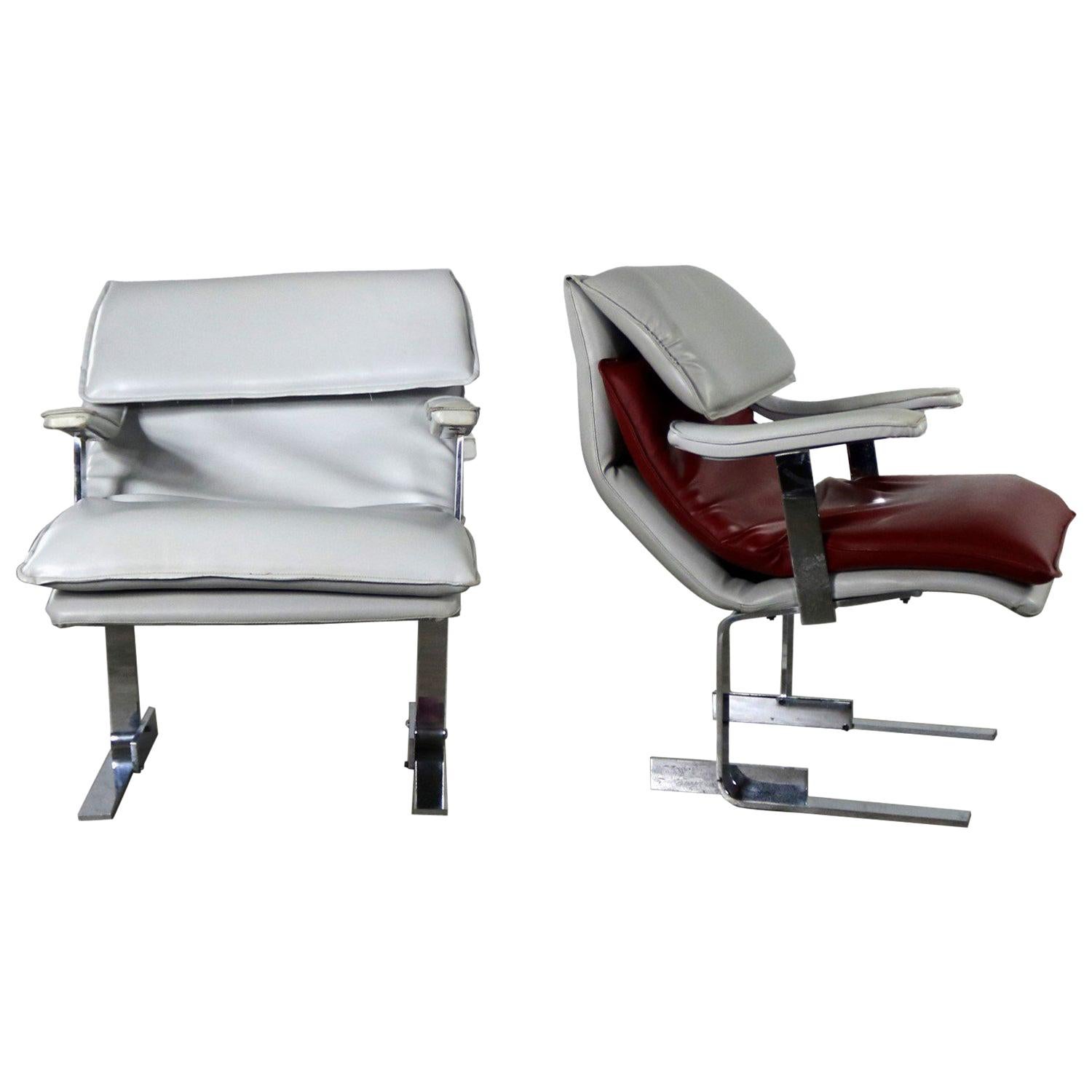 Fauteuils de salon Pr G Maletti de Giovanni Offredi pour Saporiti Italia