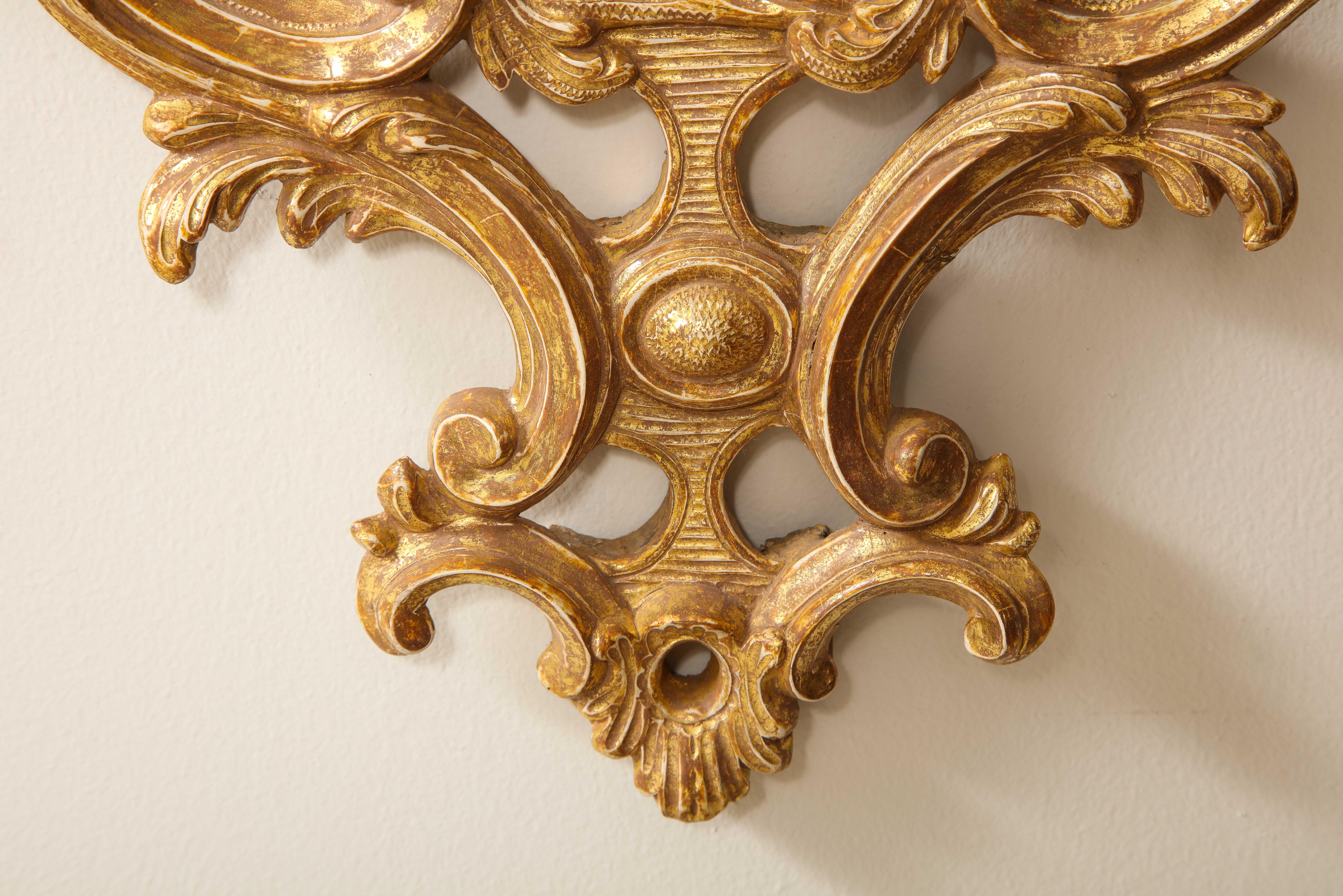 Pr. Ovale Spiegel aus vergoldetem Carton-Pierre- und vergoldetem Holz im Stil von George III., John Linnell im Angebot 5