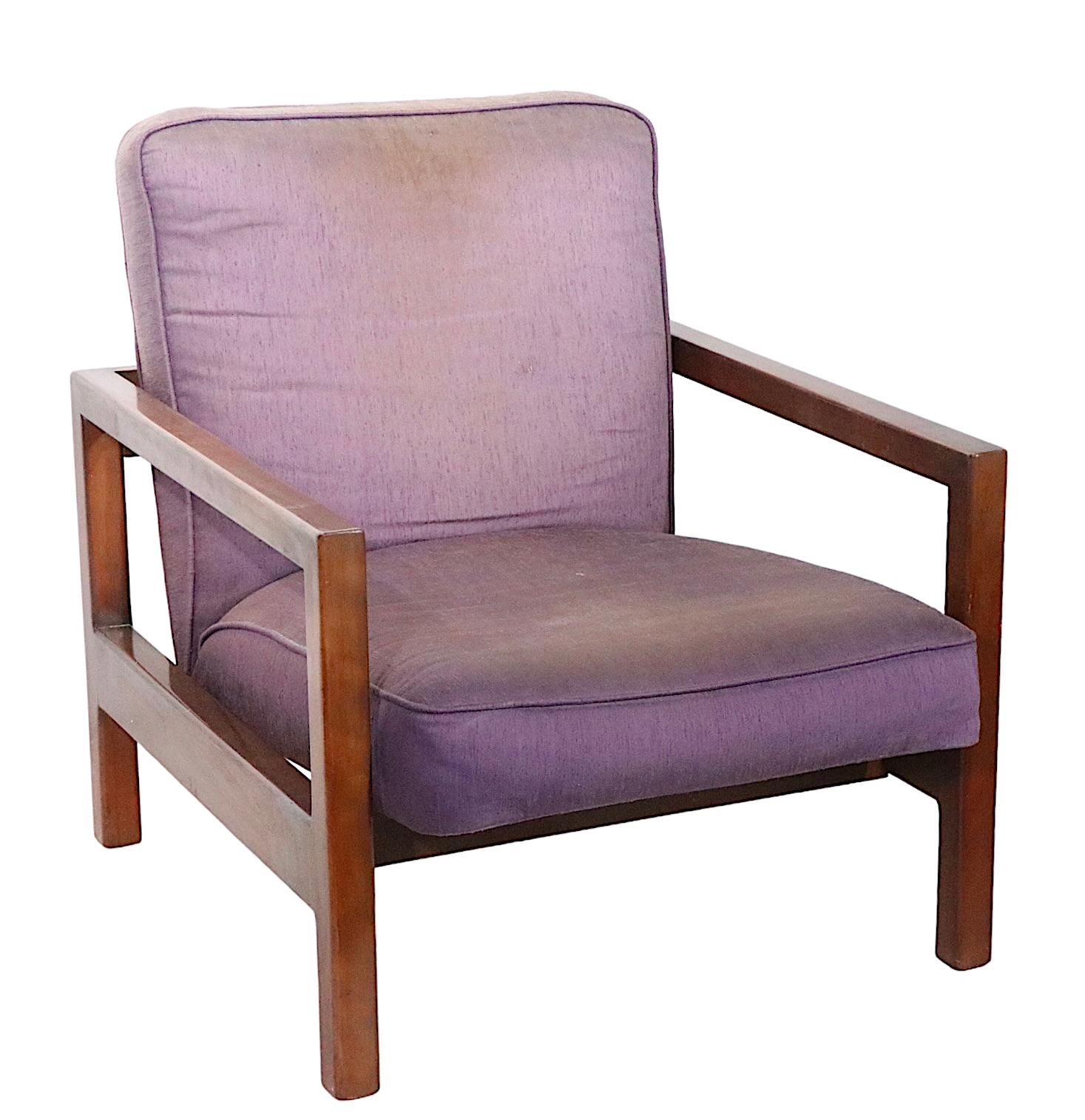 Paire. George Nelson pour Herman Miller fauteuils cubiques, modèle 4774 en vente 4