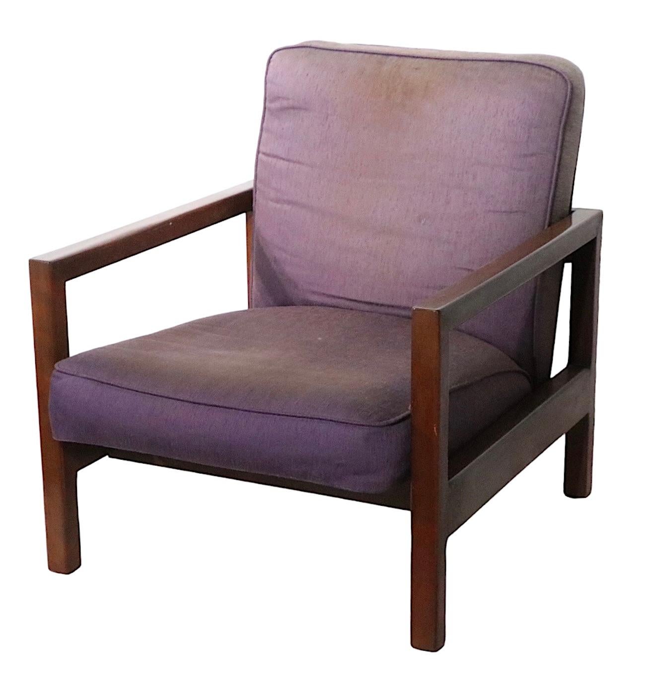 Paire. George Nelson pour Herman Miller fauteuils cubiques, modèle 4774 en vente 5