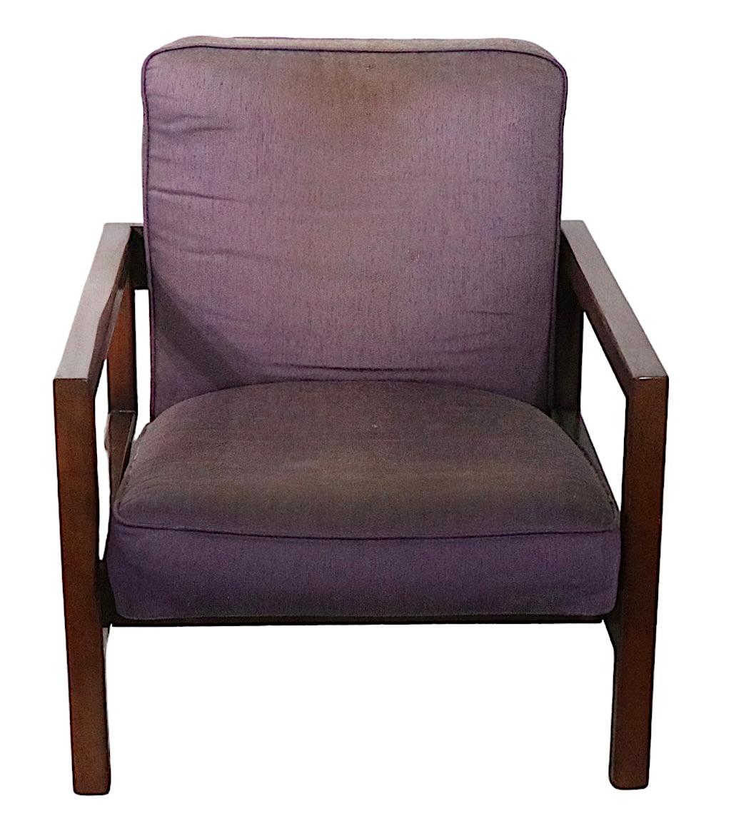 Paire. George Nelson pour Herman Miller fauteuils cubiques, modèle 4774 en vente 6