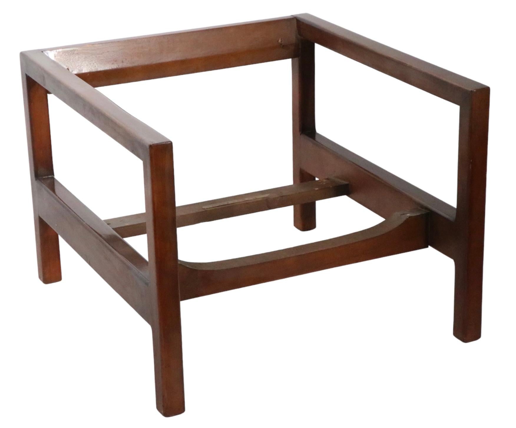 Paar. Würfel-Stühle von George Nelson für Herman Miller, Modell 4774 im Angebot 8