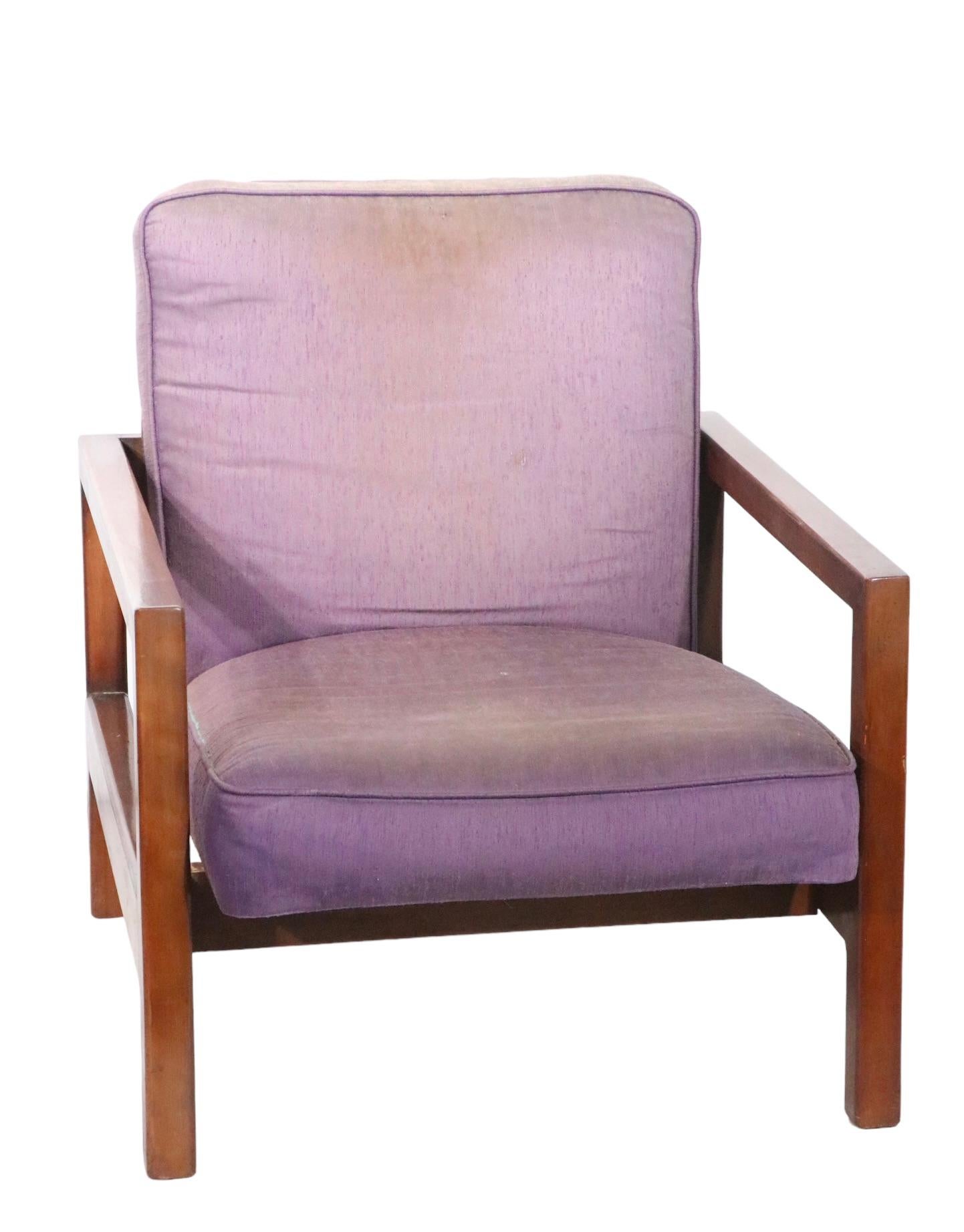 Paar. Würfel-Stühle von George Nelson für Herman Miller, Modell 4774 (20. Jahrhundert) im Angebot