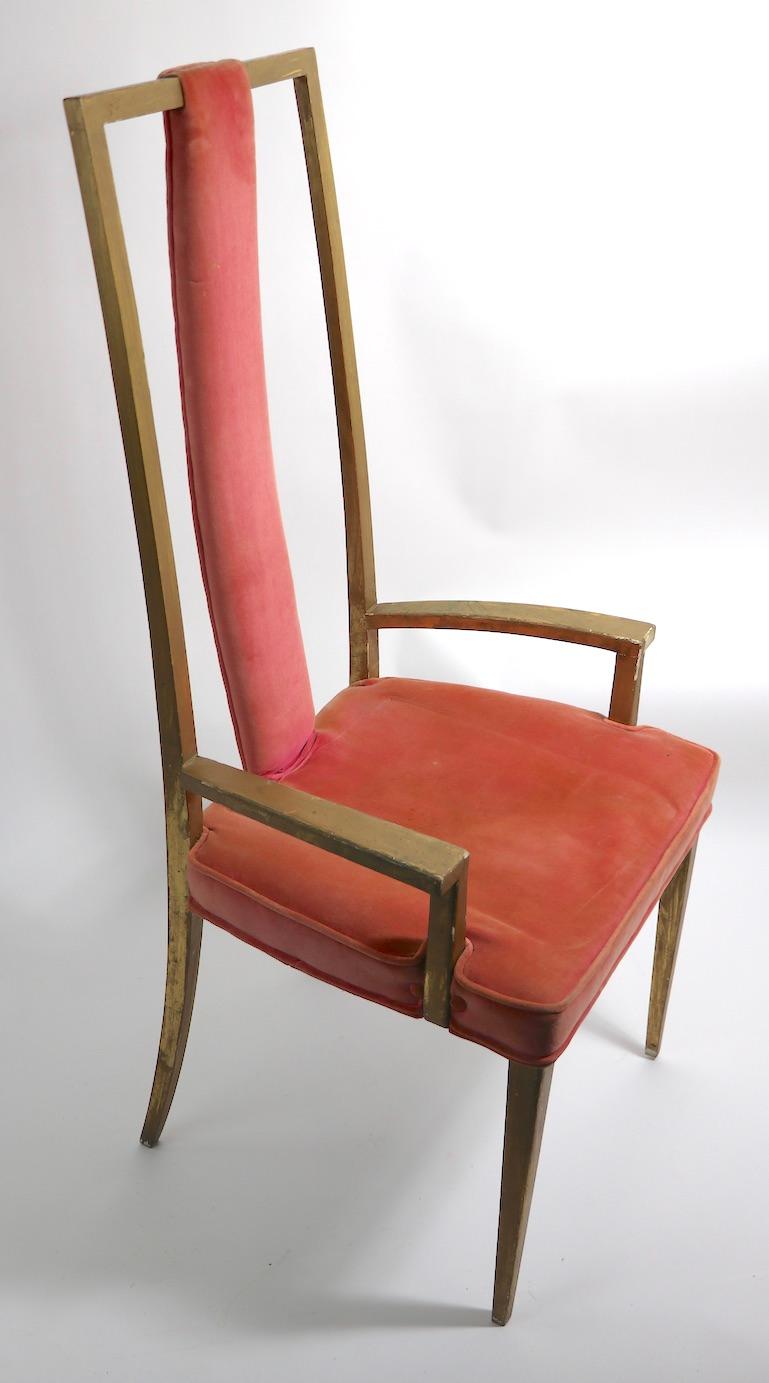 Paar Sessel mit hoher Rückenlehne nach Parzinger im Zustand „Gut“ im Angebot in New York, NY