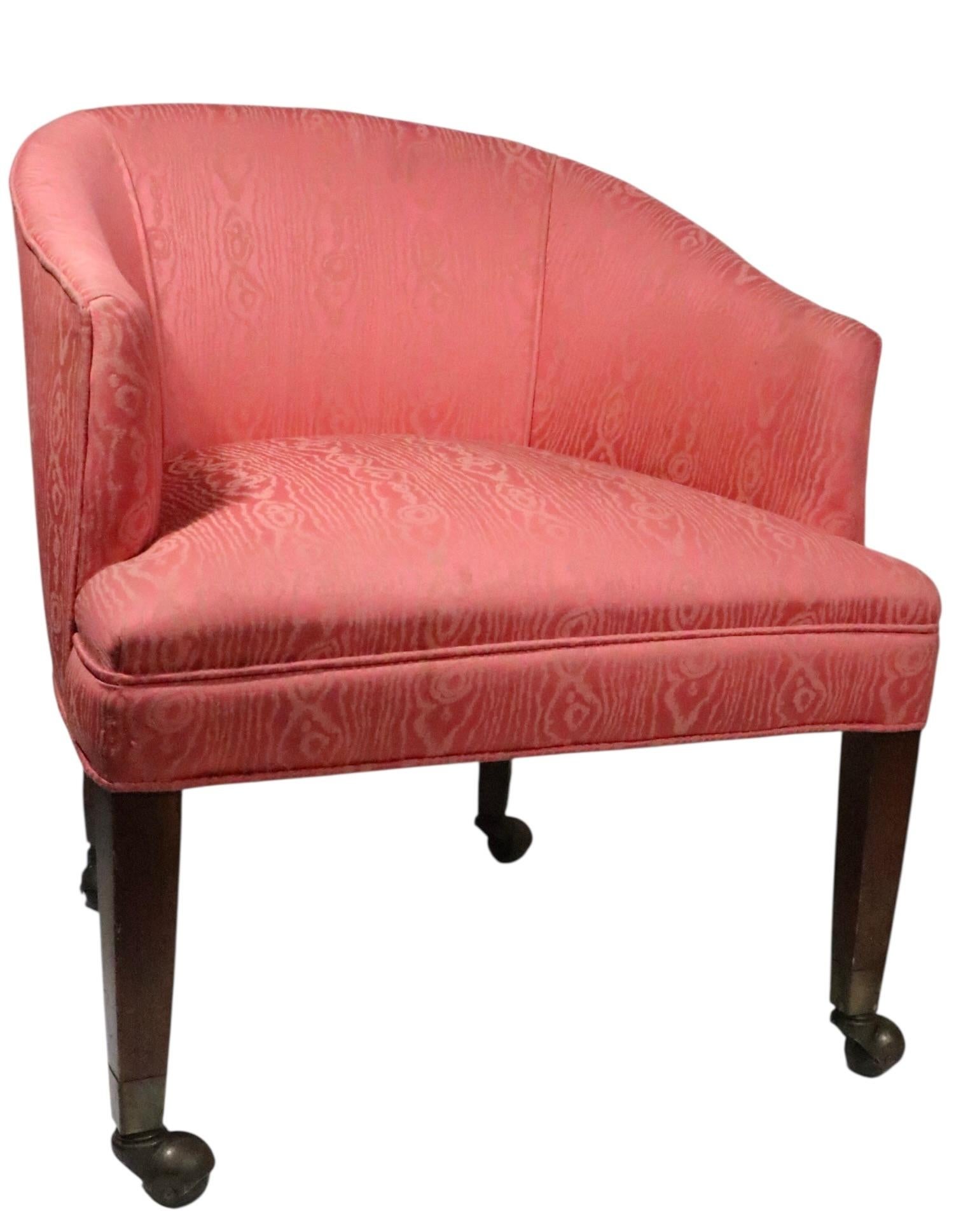 Pr. Sedie da vasca in stile Hollywood Regency in vendita 9