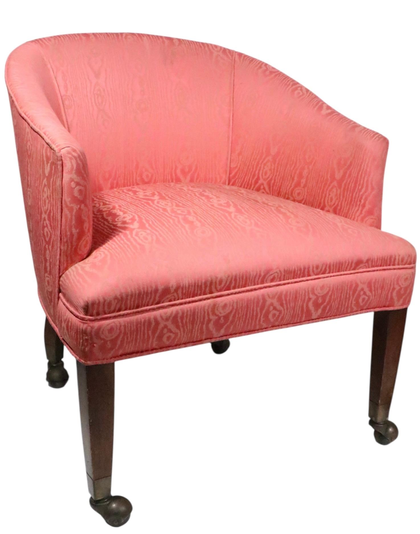 Pr. Sedie da vasca in stile Hollywood Regency in vendita 13