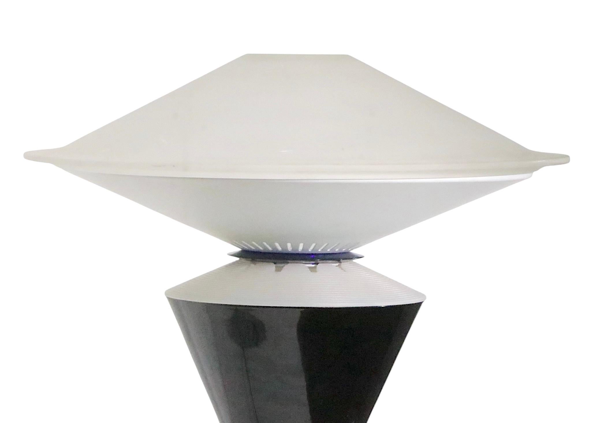 Pr. Italian Post Modern Table Lamps by Pier Ramella by Arteluce for Flos 1980's For Sale 10