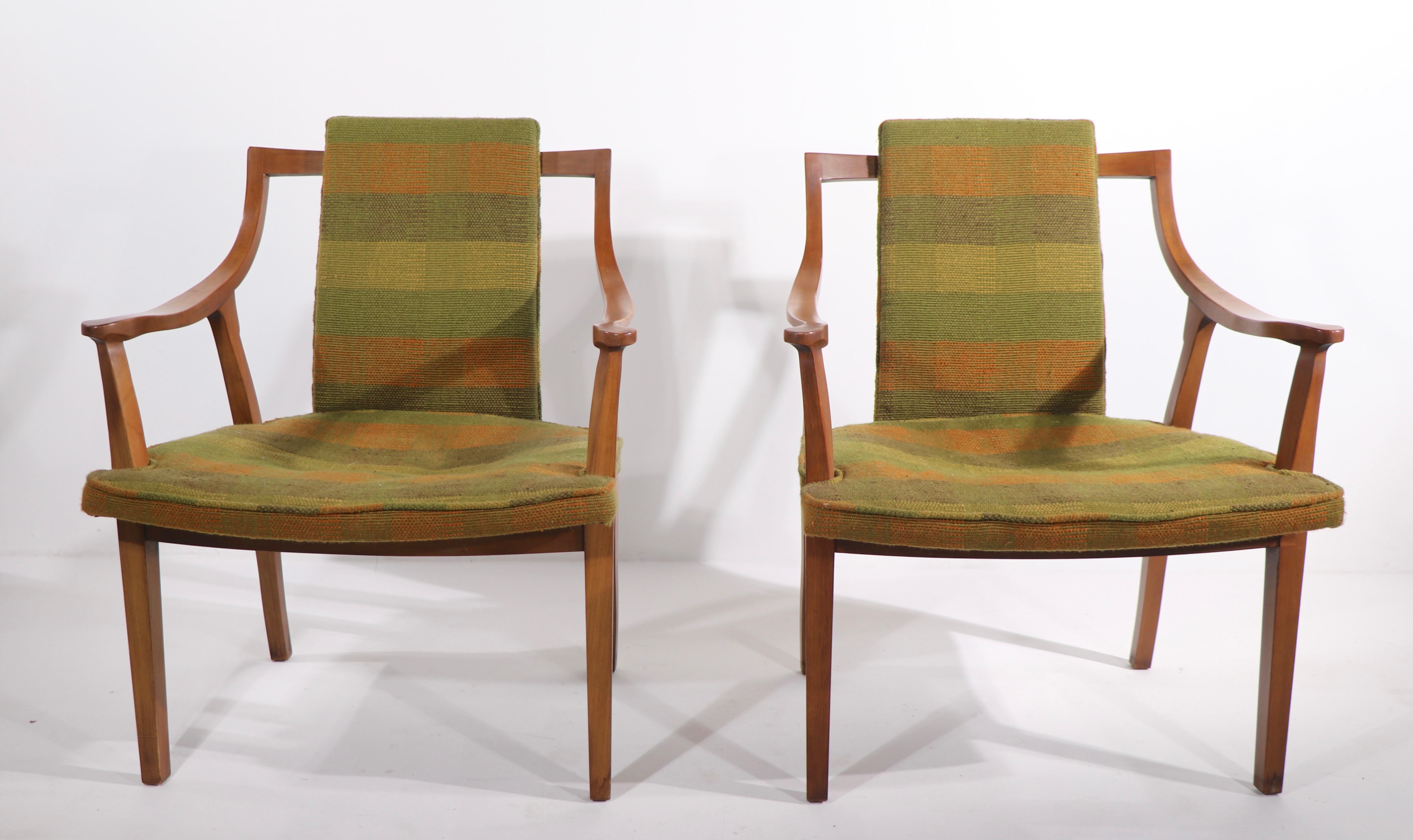 Pr. John Widdicomb Lounge Chairs For Sale 7