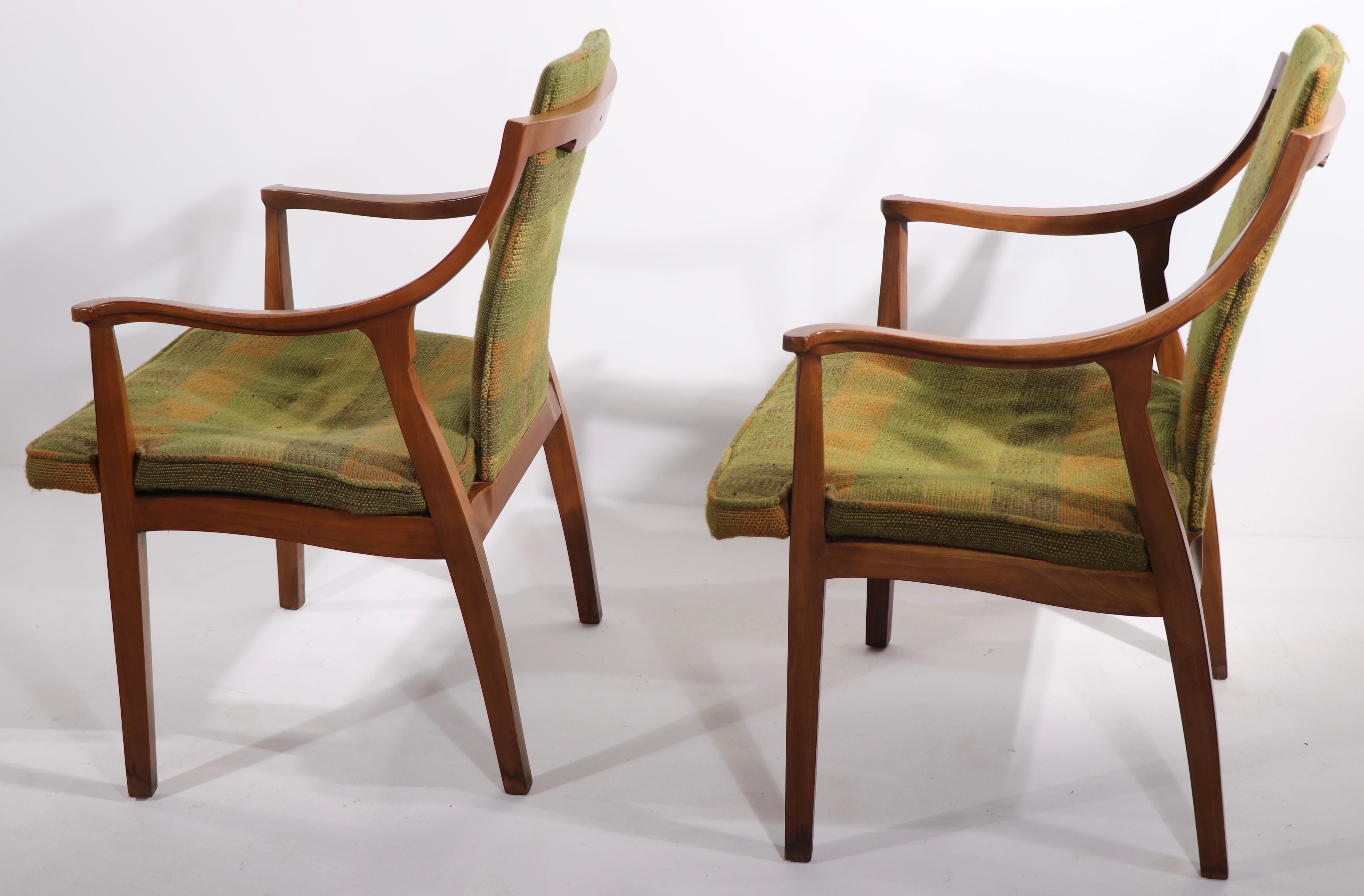 Pr. John Widdicomb Lounge Chairs For Sale 8