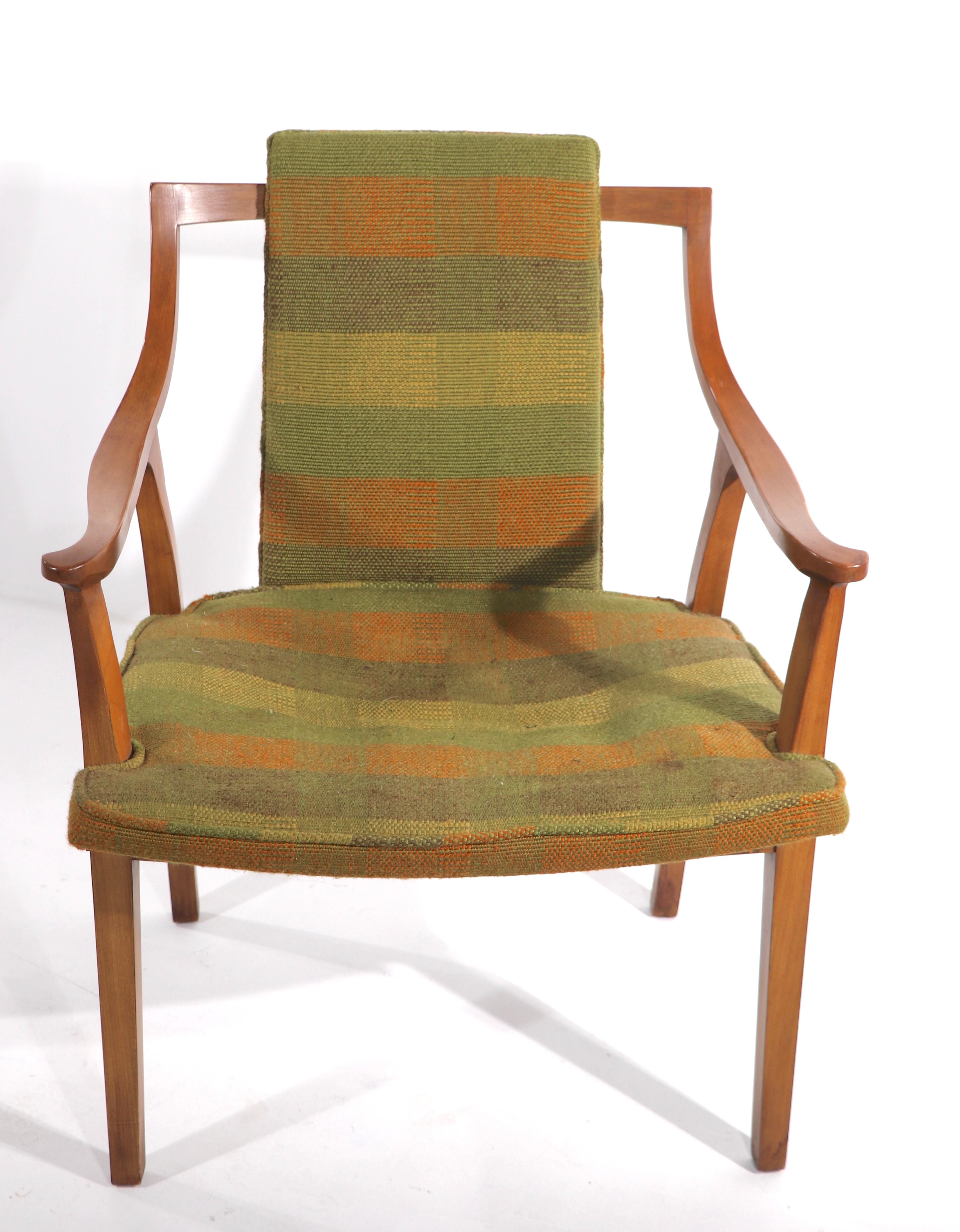 Mid-Century Modern Pr. John Widdicomb Lounge Chairs For Sale
