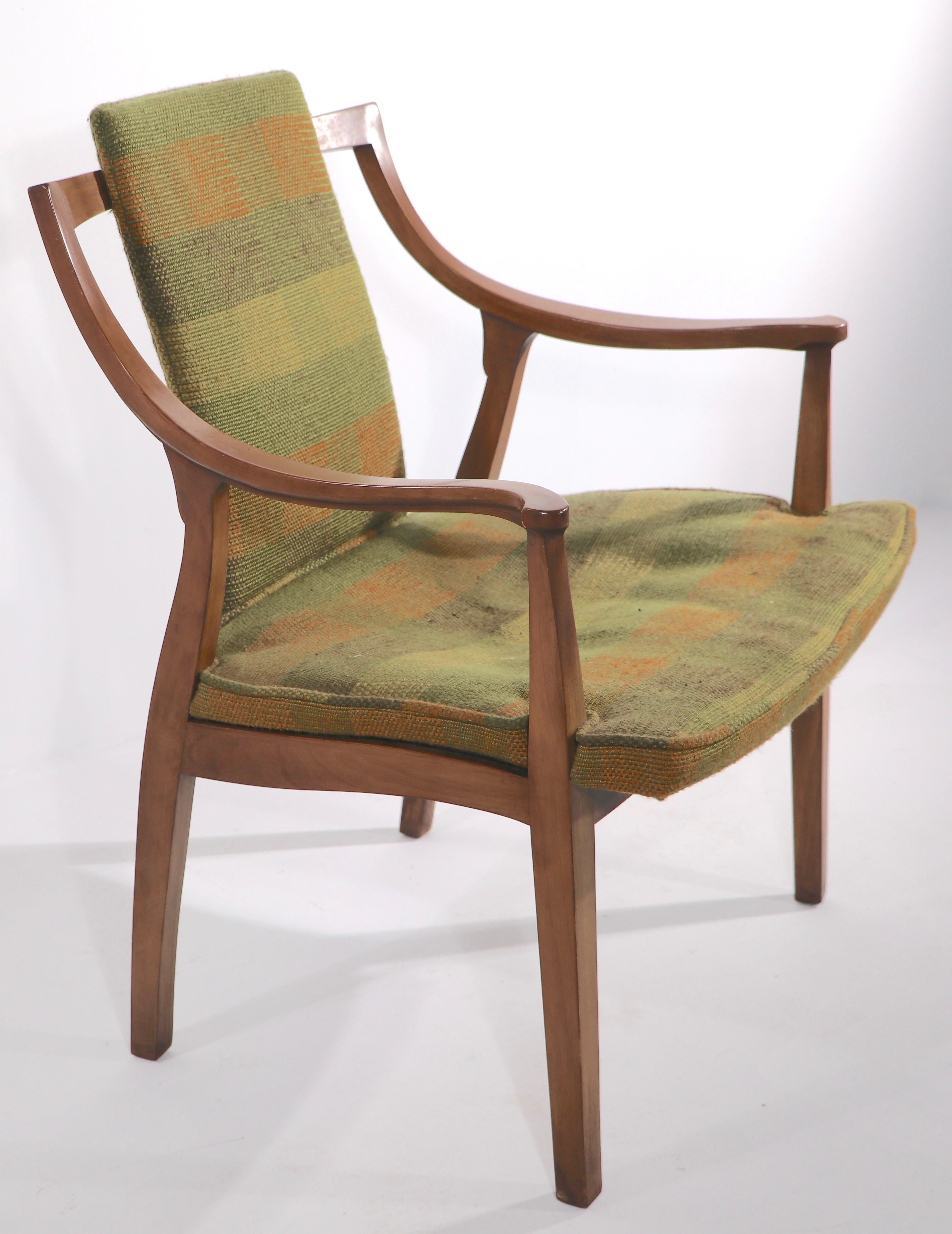 American Pr. John Widdicomb Lounge Chairs For Sale