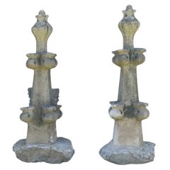 Pr. Large Scale Cast Stone Architectural Gothic Spires after Pugin
