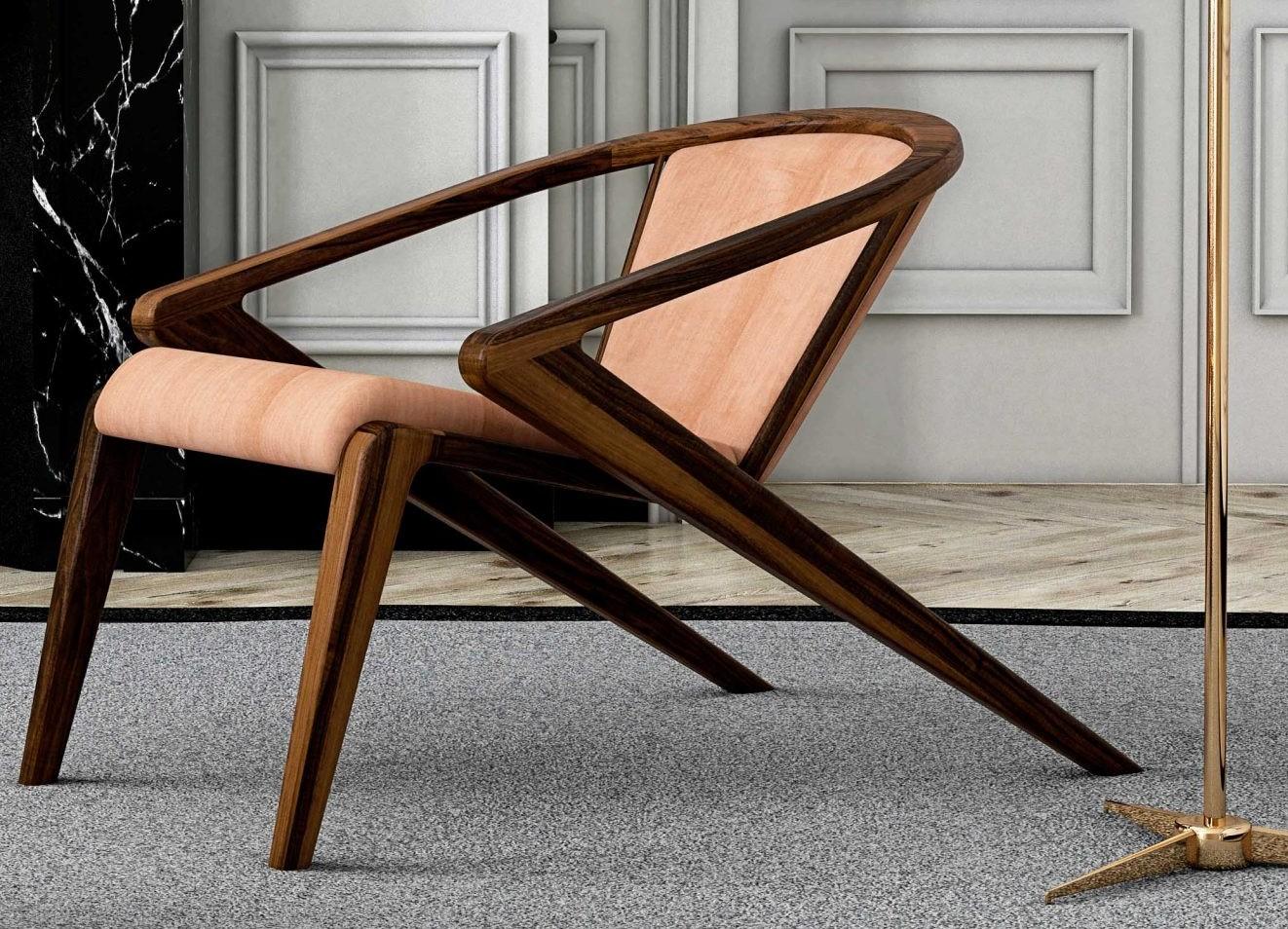 P.R Lounge Chair by Alexandre Caldas In New Condition For Sale In Geneve, CH